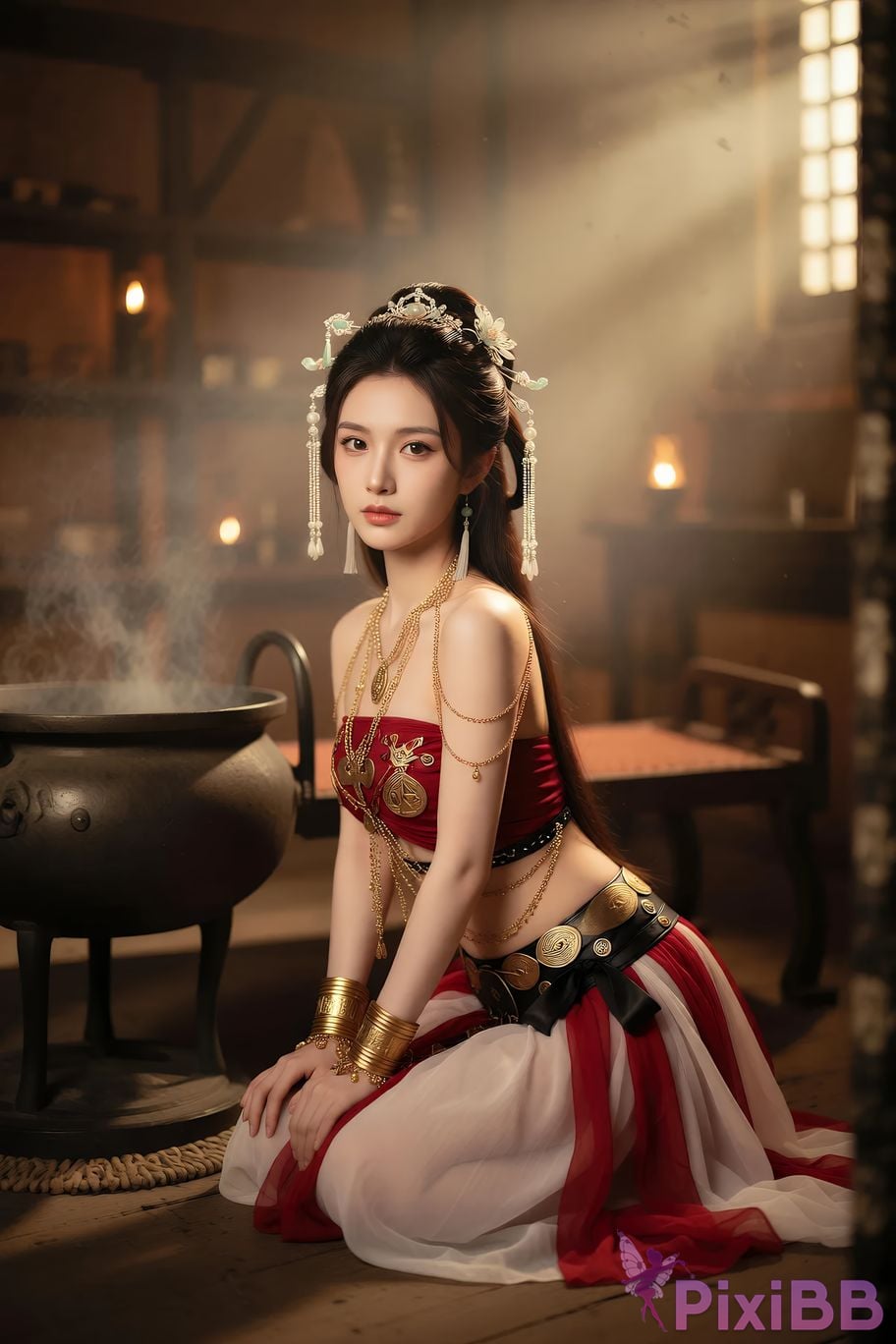 AIGirl cat fairy Cultivation PixiBB.COM 060