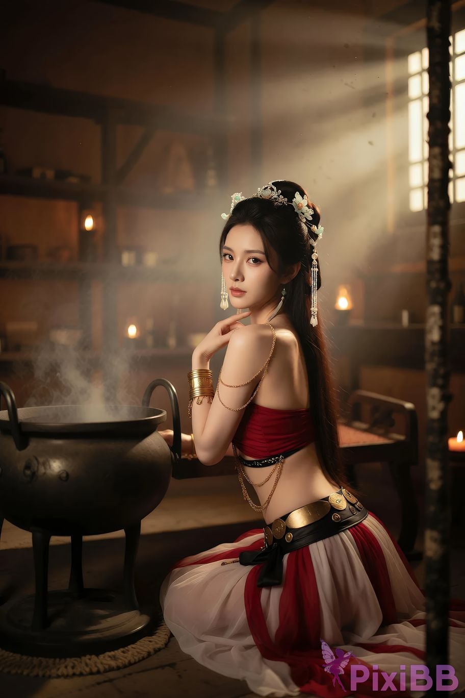 AIGirl cat fairy Cultivation PixiBB.COM 061