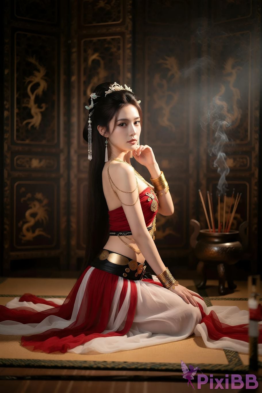 AIGirl cat fairy Cultivation PixiBB.COM 064