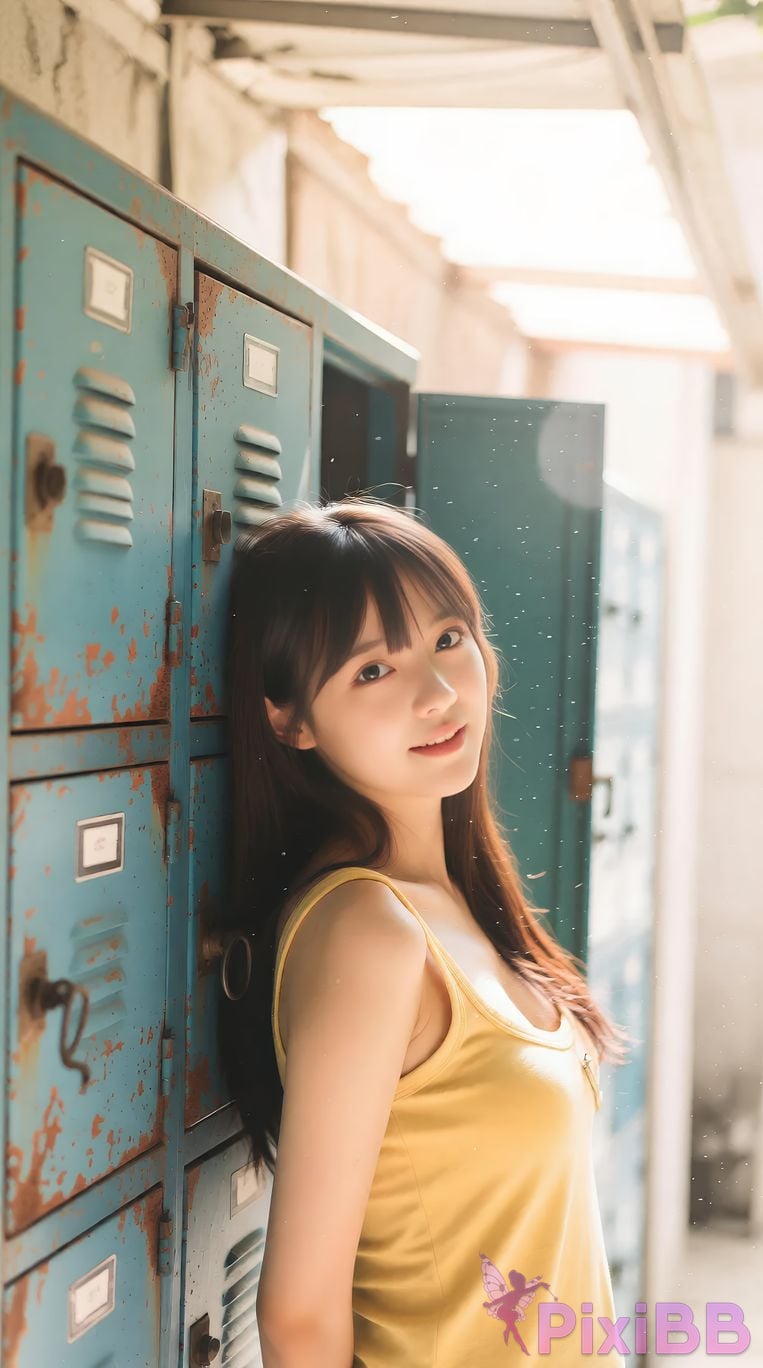 AIGirl Ming Zi locker room PixiBB.COM 008