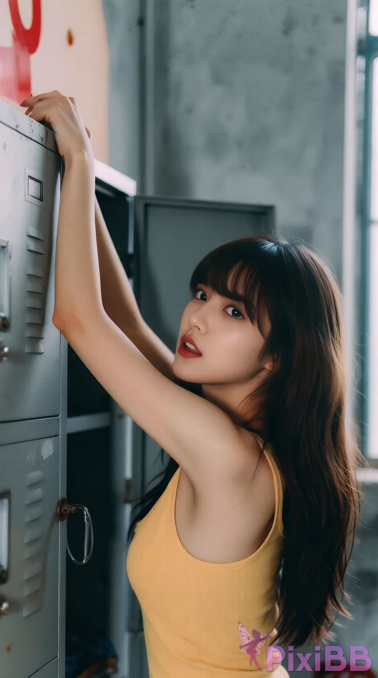AIGirl Ming Zi locker room PixiBB.COM 010