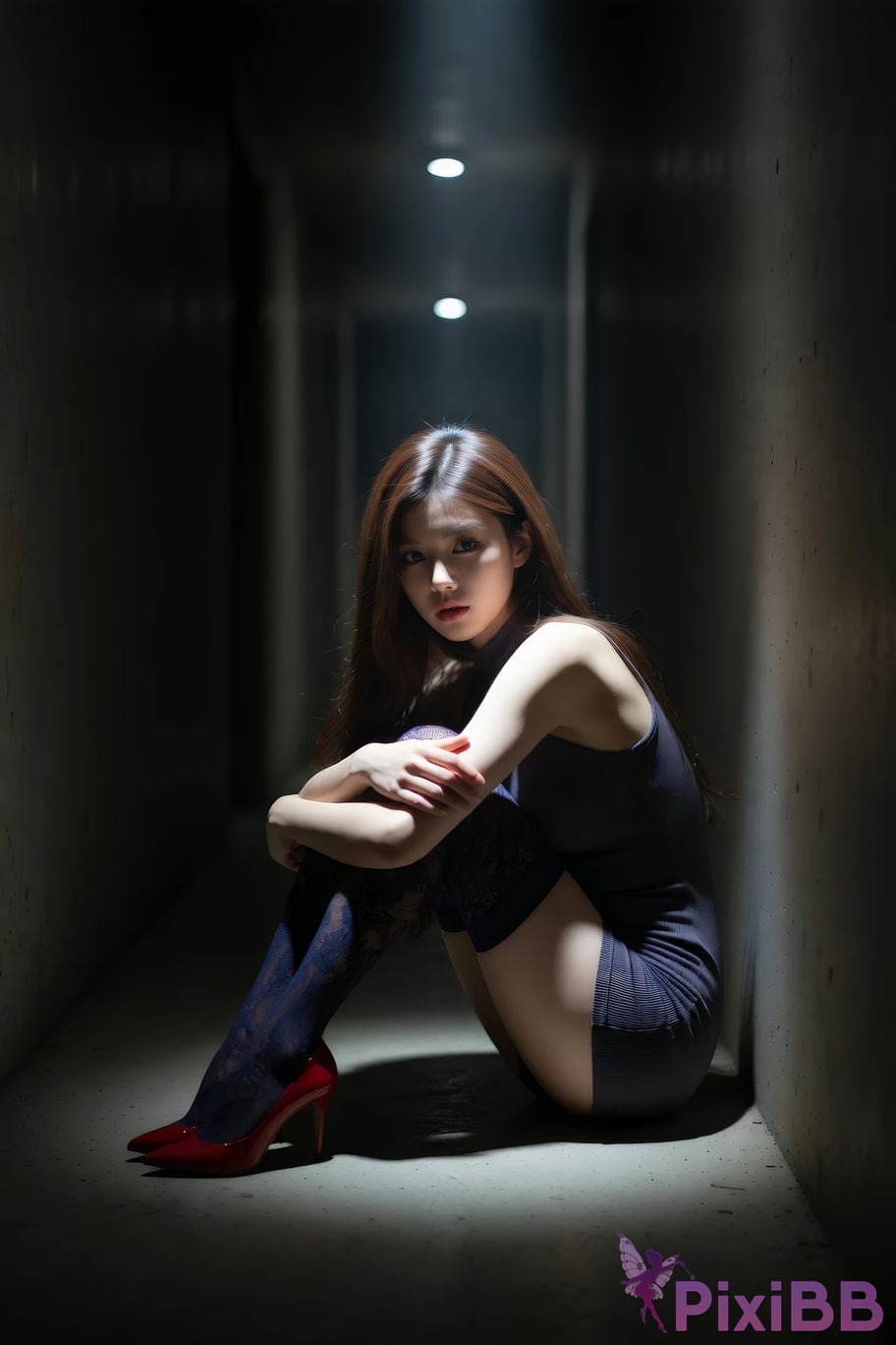 AIGirl luna telephone booth PixiBB.COM 022