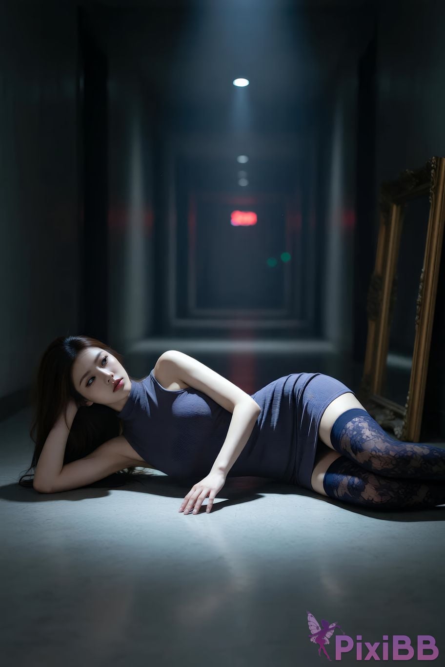 AIGirl luna telephone booth PixiBB.COM 023