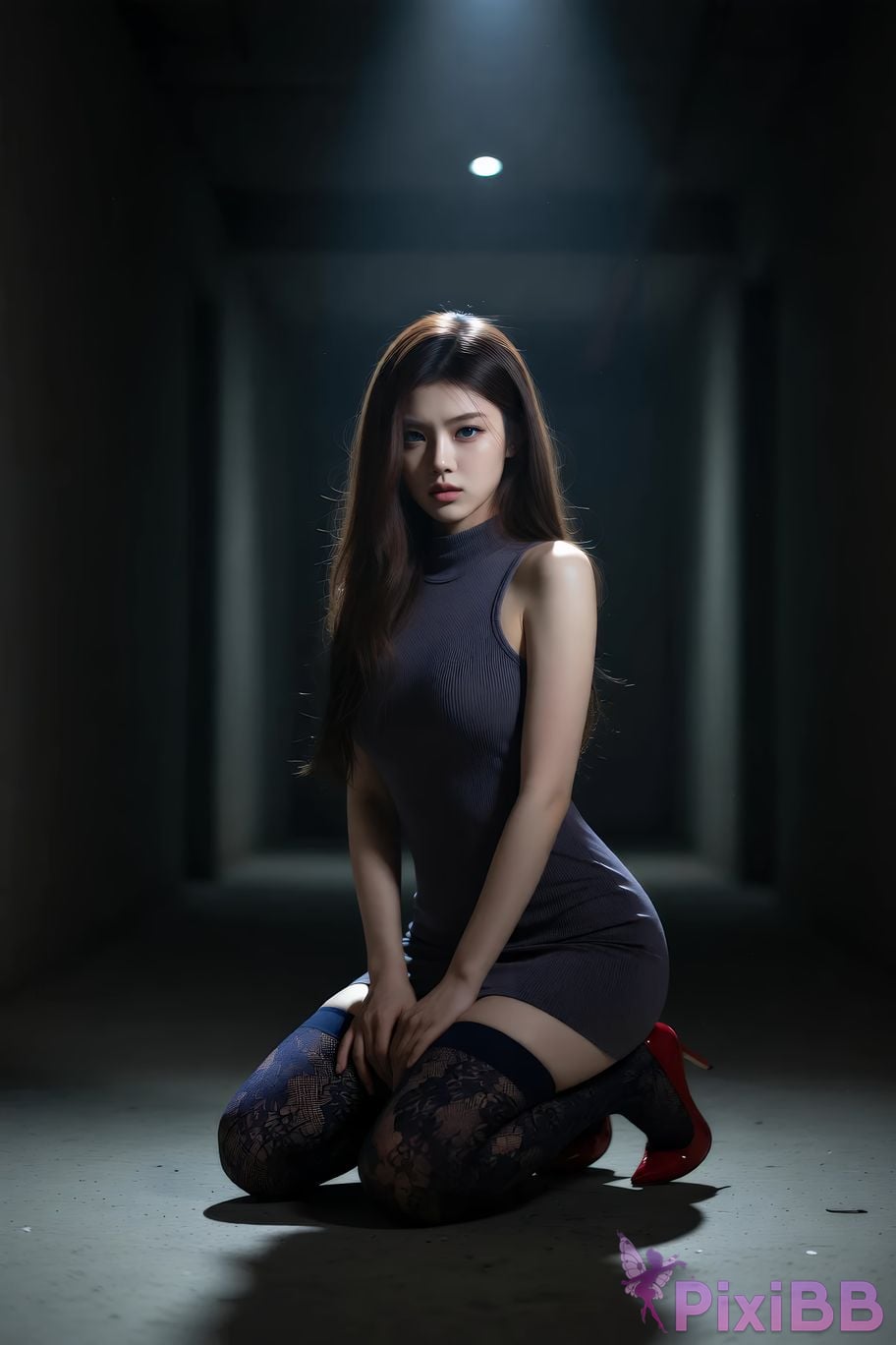 AIGirl luna telephone booth PixiBB.COM 025