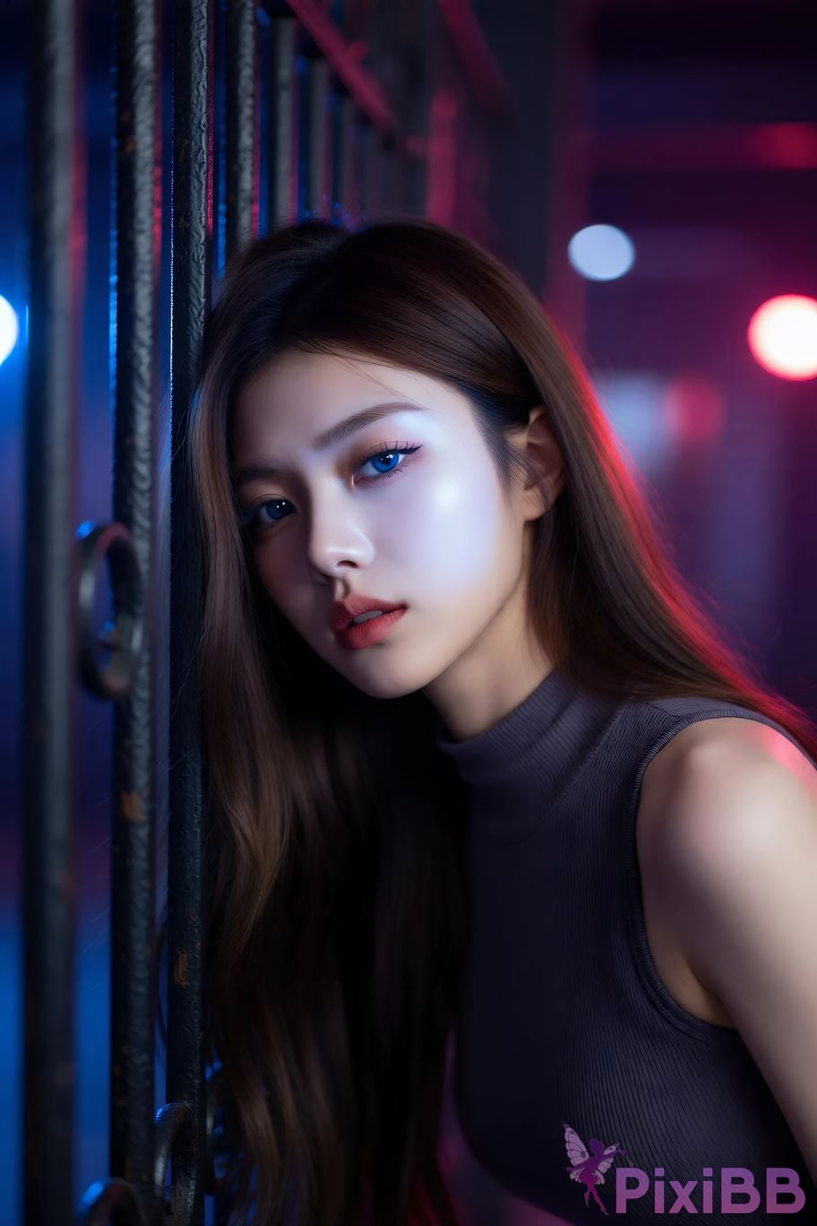 AIGirl luna telephone booth PixiBB.COM 055