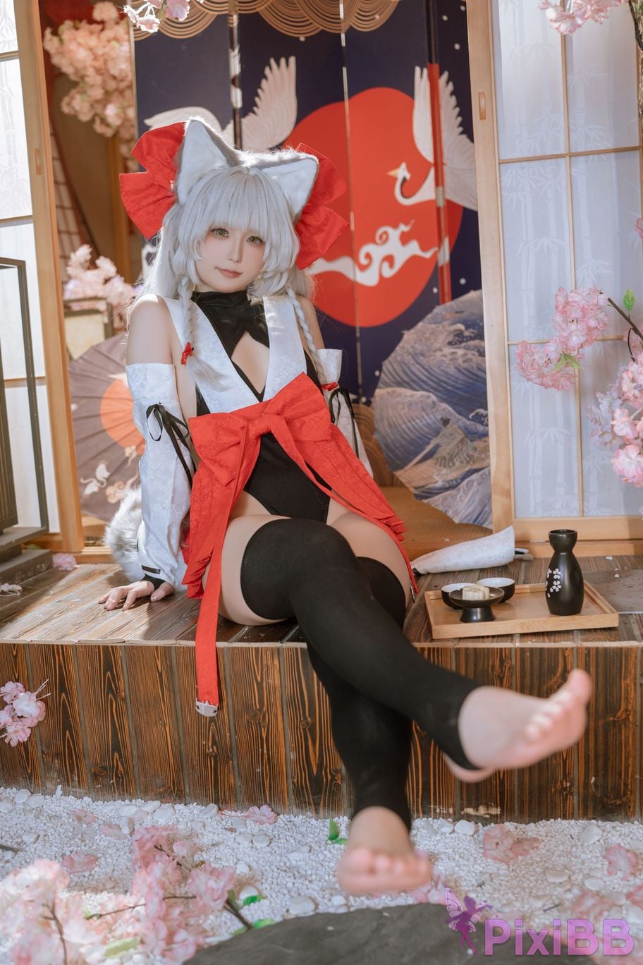 Cosplayer Quan Ran is a little hungry morning calm PixiBB.COM 001