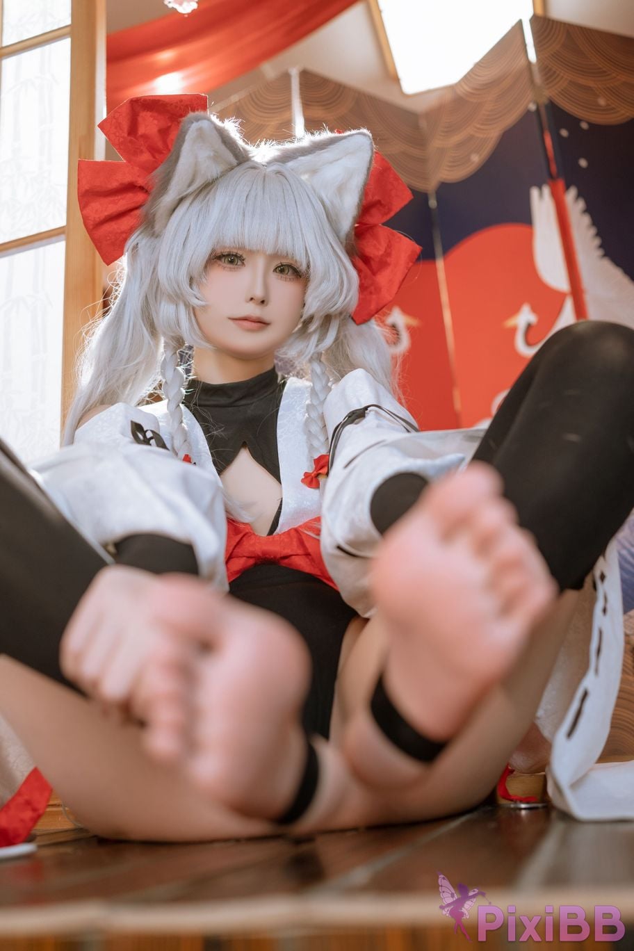 Cosplayer Quan Ran is a little hungry morning calm PixiBB.COM 003