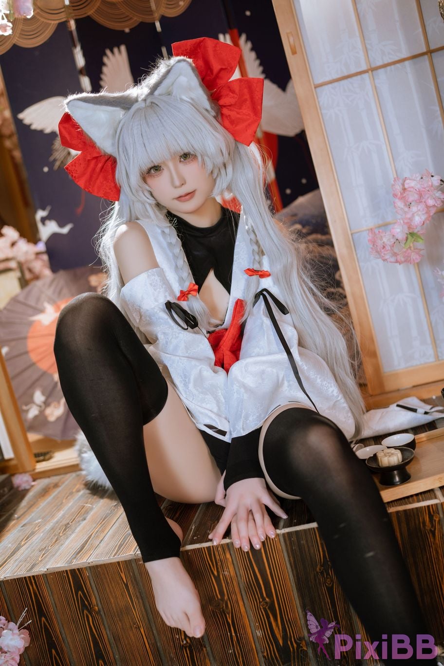 Cosplayer Quan Ran is a little hungry morning calm PixiBB.COM 004