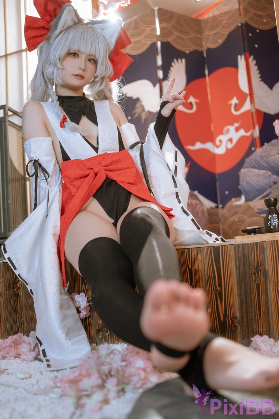 Cosplayer Quan Ran is a little hungry morning calm PixiBB.COM 015