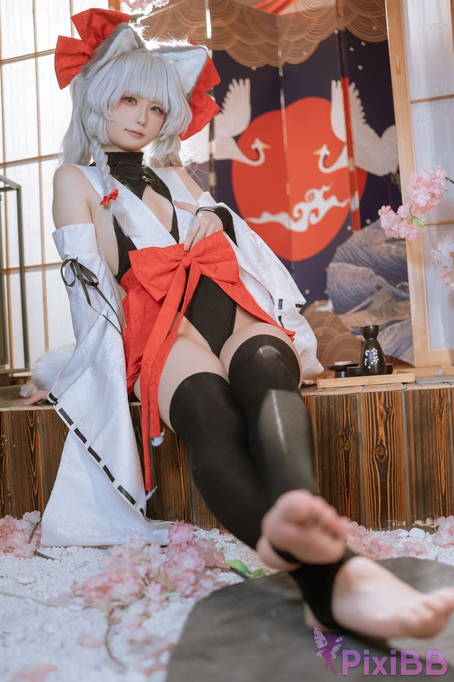 Cosplayer Quan Ran is a little hungry morning calm PixiBB.COM 017