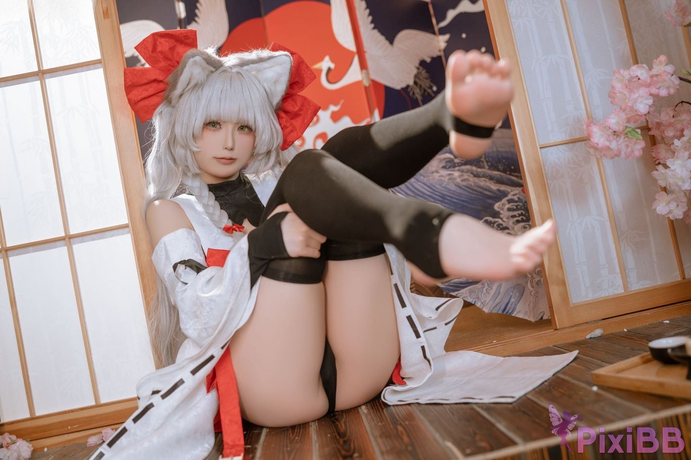 Cosplayer Quan Ran is a little hungry morning calm PixiBB.COM 067