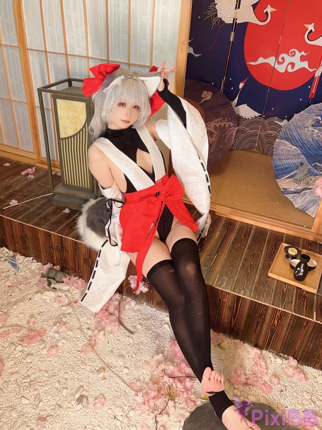 Cosplayer Quan Ran is a little hungry morning calm PixiBB.COM 076