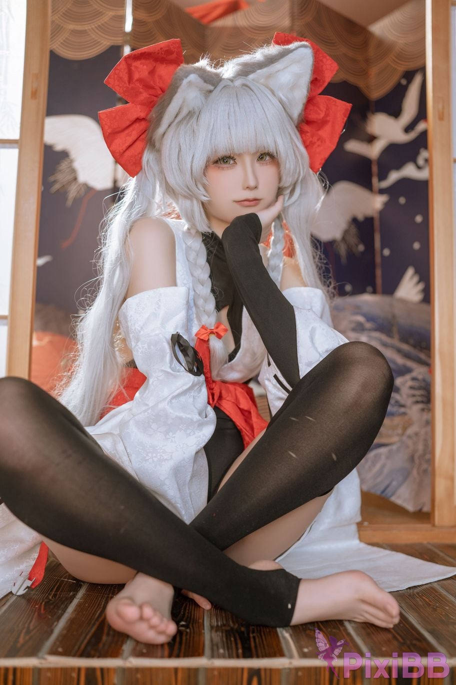 Cosplayer Quan Ran is a little hungry morning calm PixiBB.COM 078