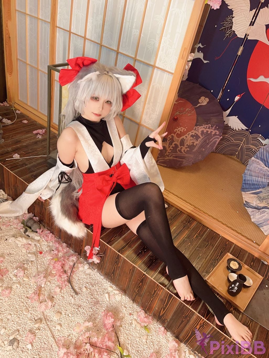 Cosplayer Quan Ran is a little hungry morning calm PixiBB.COM 079