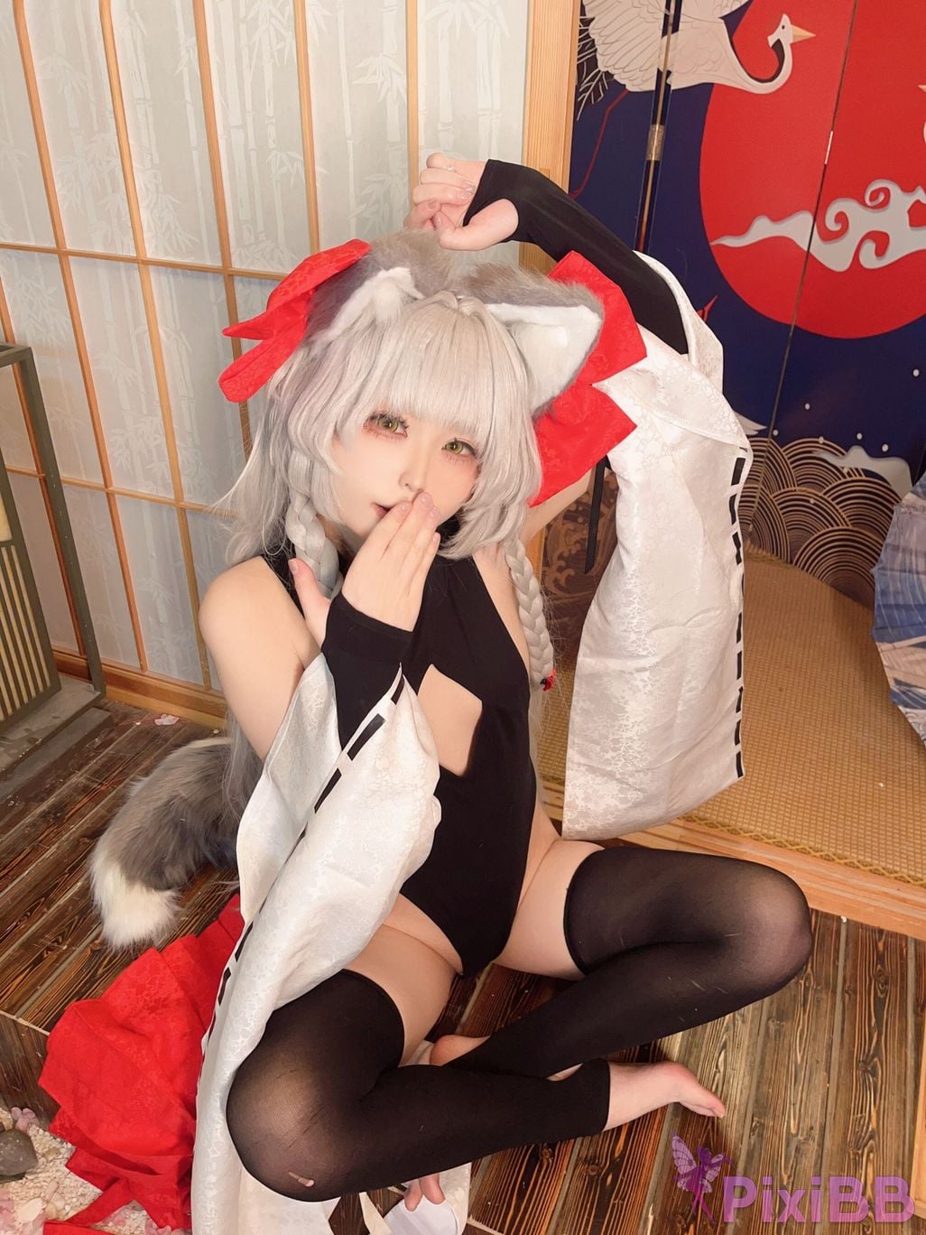 Cosplayer Quan Ran is a little hungry morning calm PixiBB.COM 081