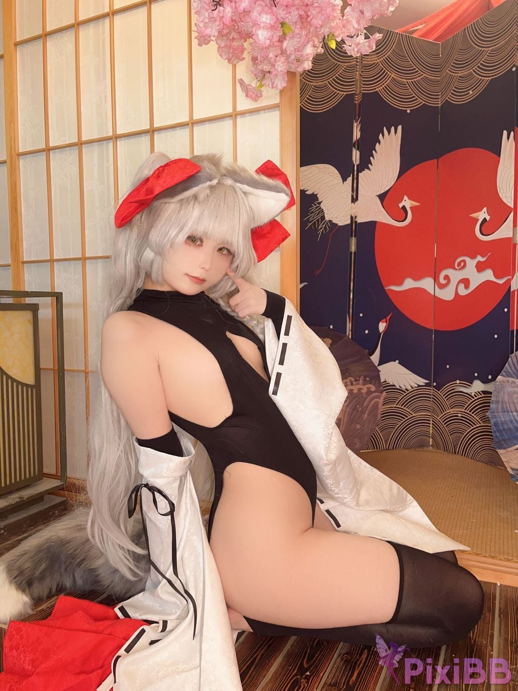 Cosplayer Quan Ran is a little hungry morning calm PixiBB.COM 084