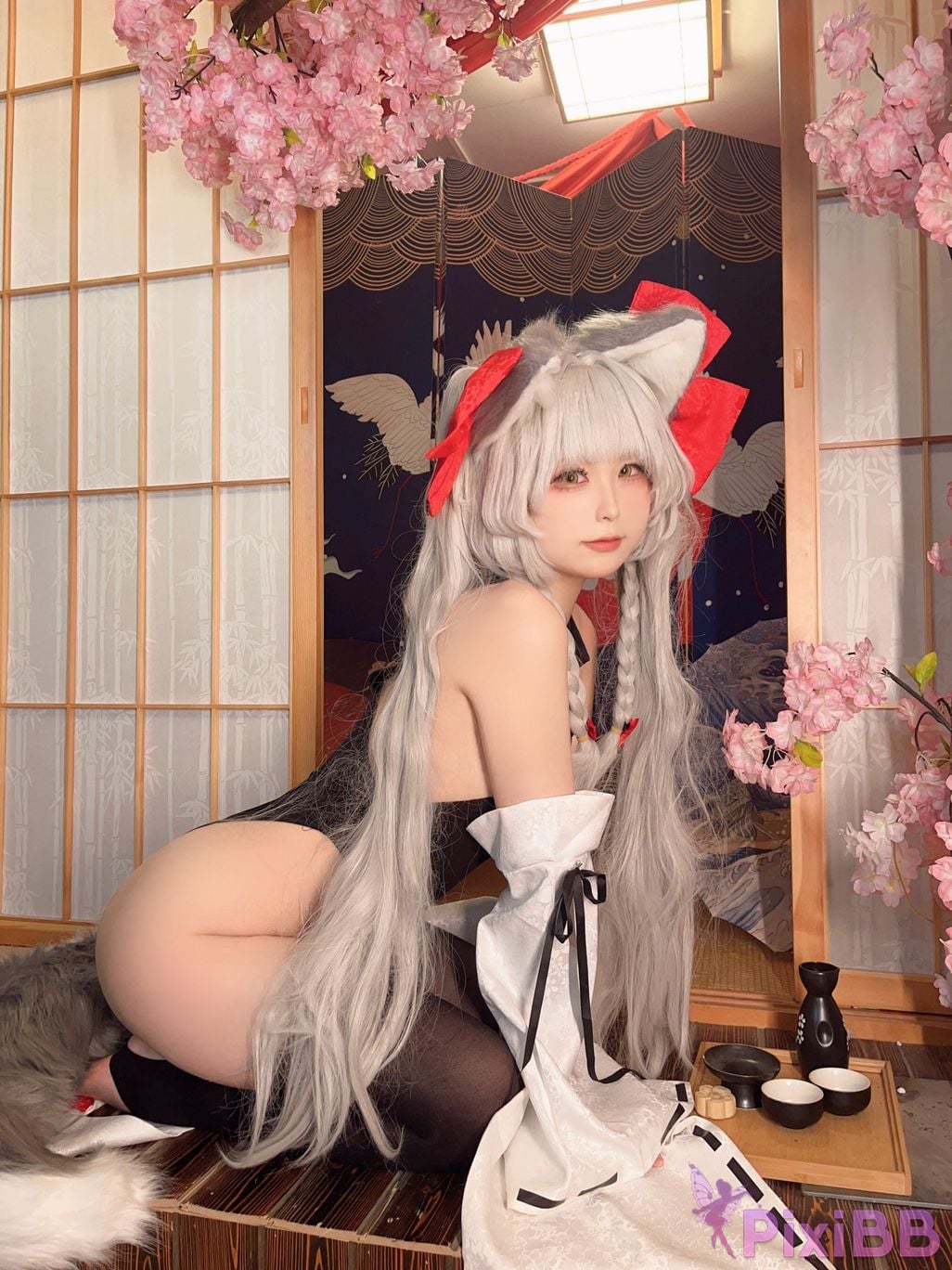 Cosplayer Quan Ran is a little hungry morning calm PixiBB.COM 085