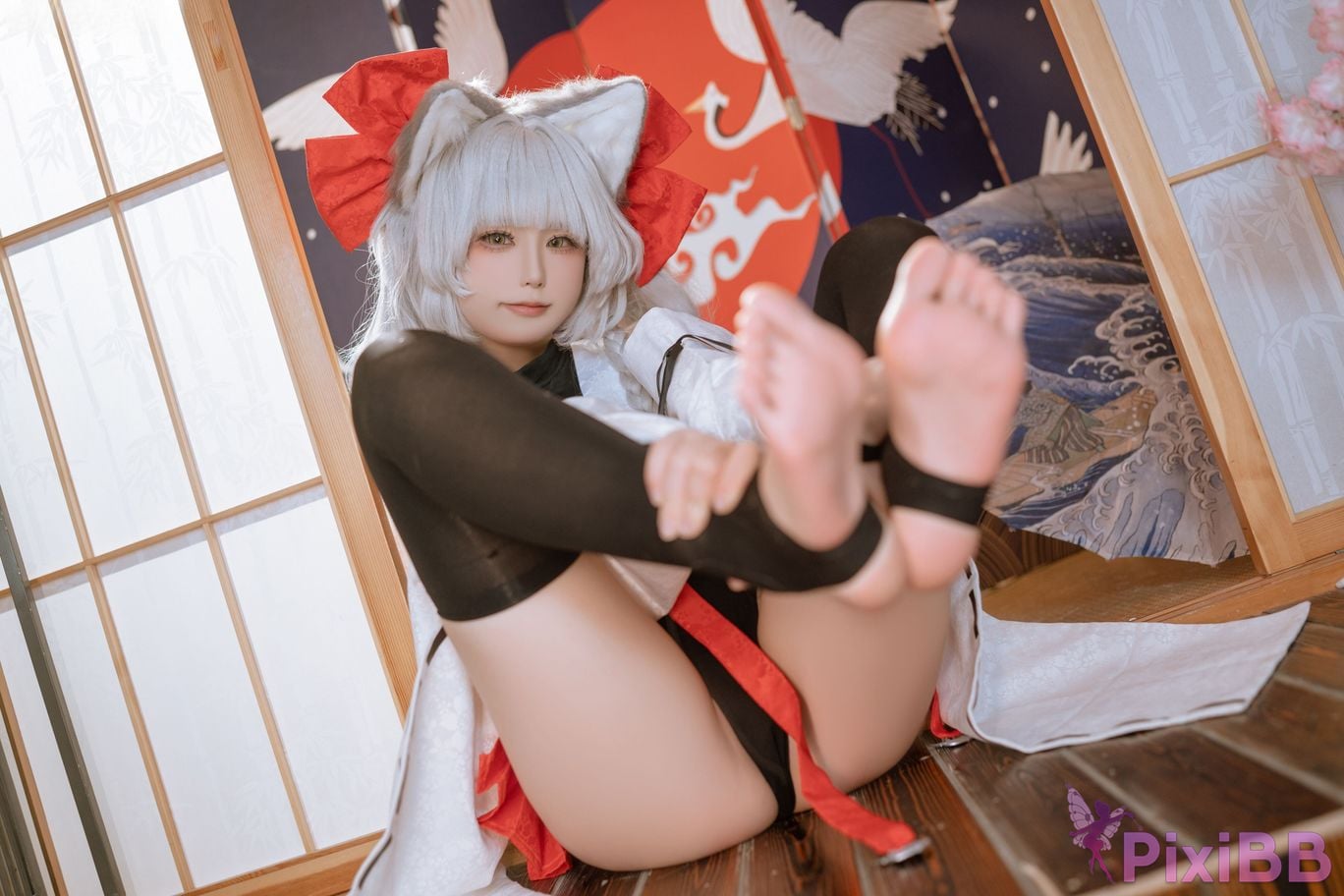 Cosplayer Quan Ran is a little hungry morning calm PixiBB.COM 087