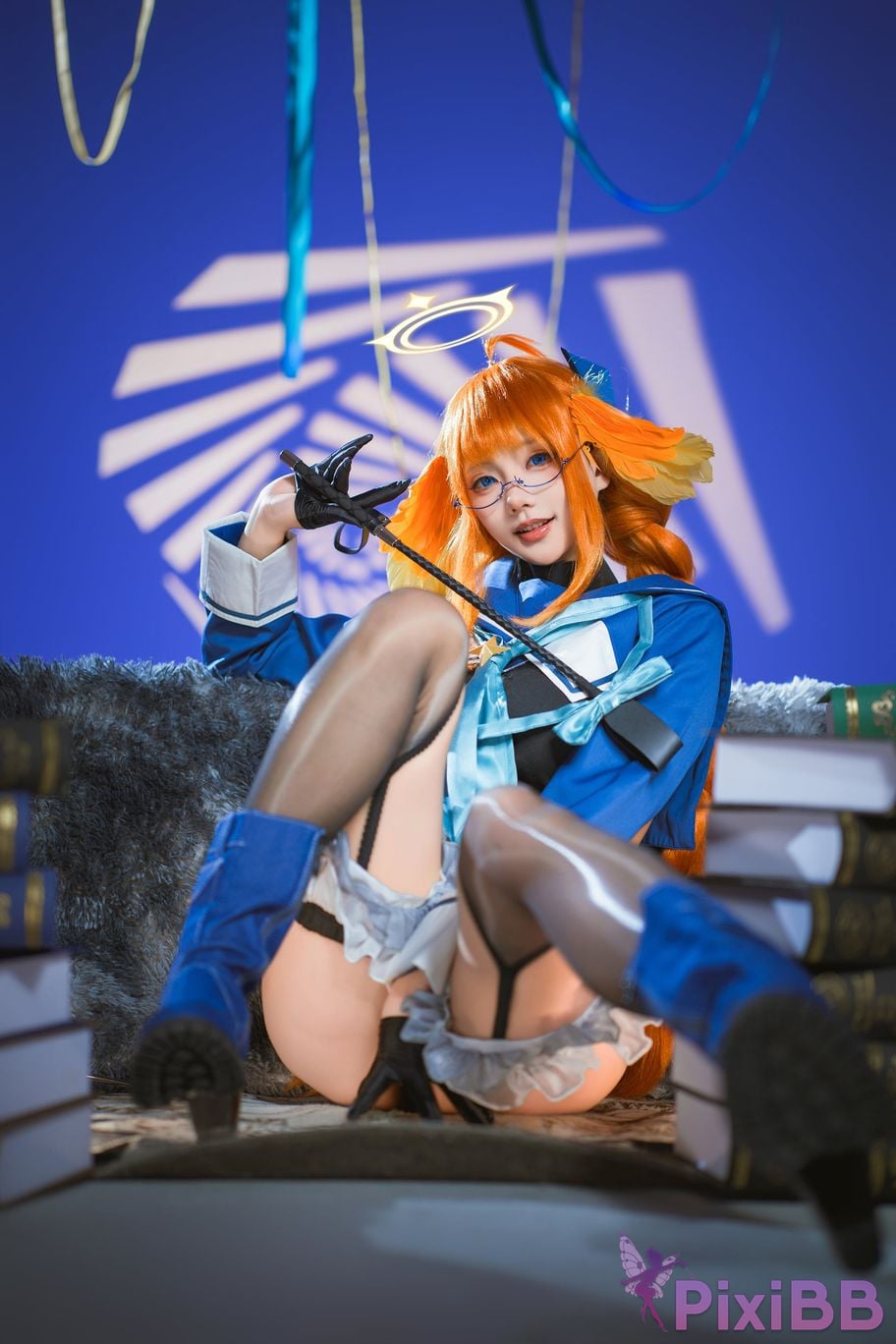 Cosplayer Is it a little bear Azure Files Shimiko Endo Evil female cadre PixiBB.COM 008