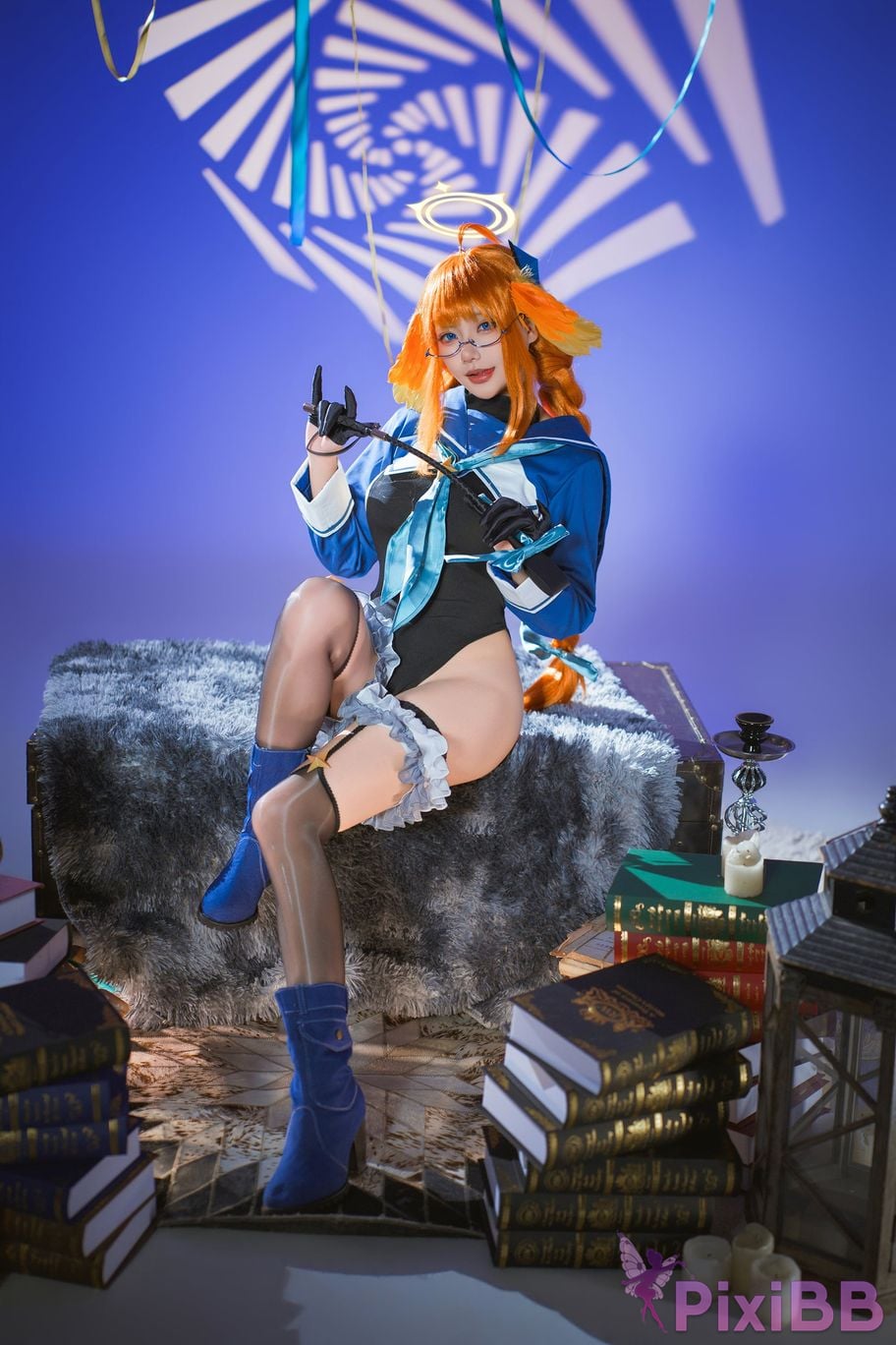 Cosplayer Is it a little bear Azure Files Shimiko Endo Evil female cadre PixiBB.COM 040