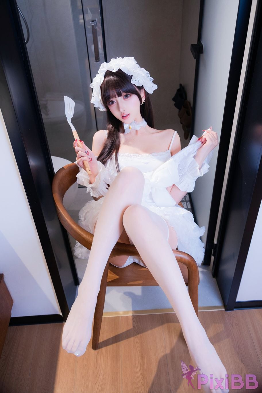 Cosplayer Expired rice noodles cook maid PixiBB.COM 003