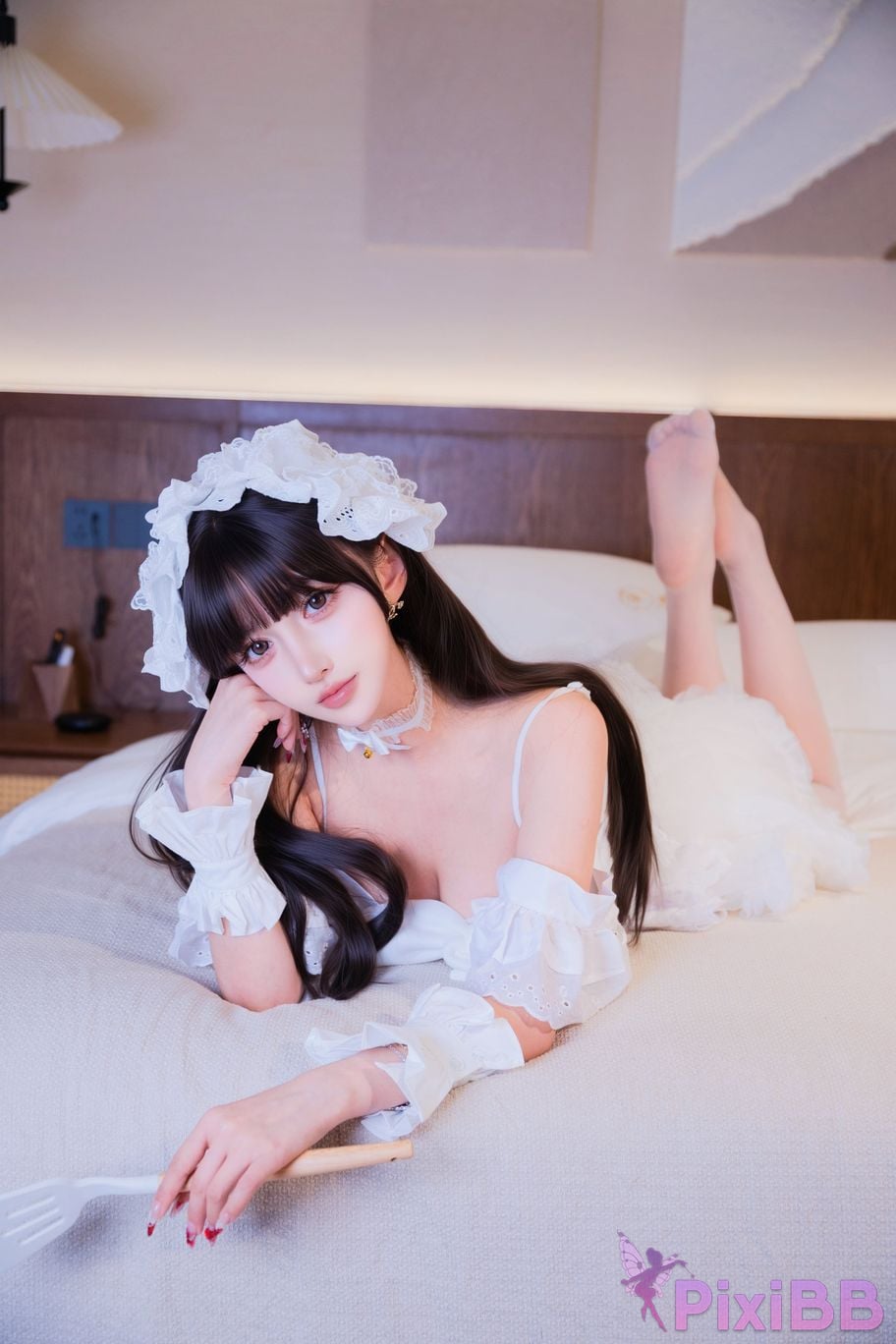 Cosplayer Expired rice noodles cook maid PixiBB.COM 019