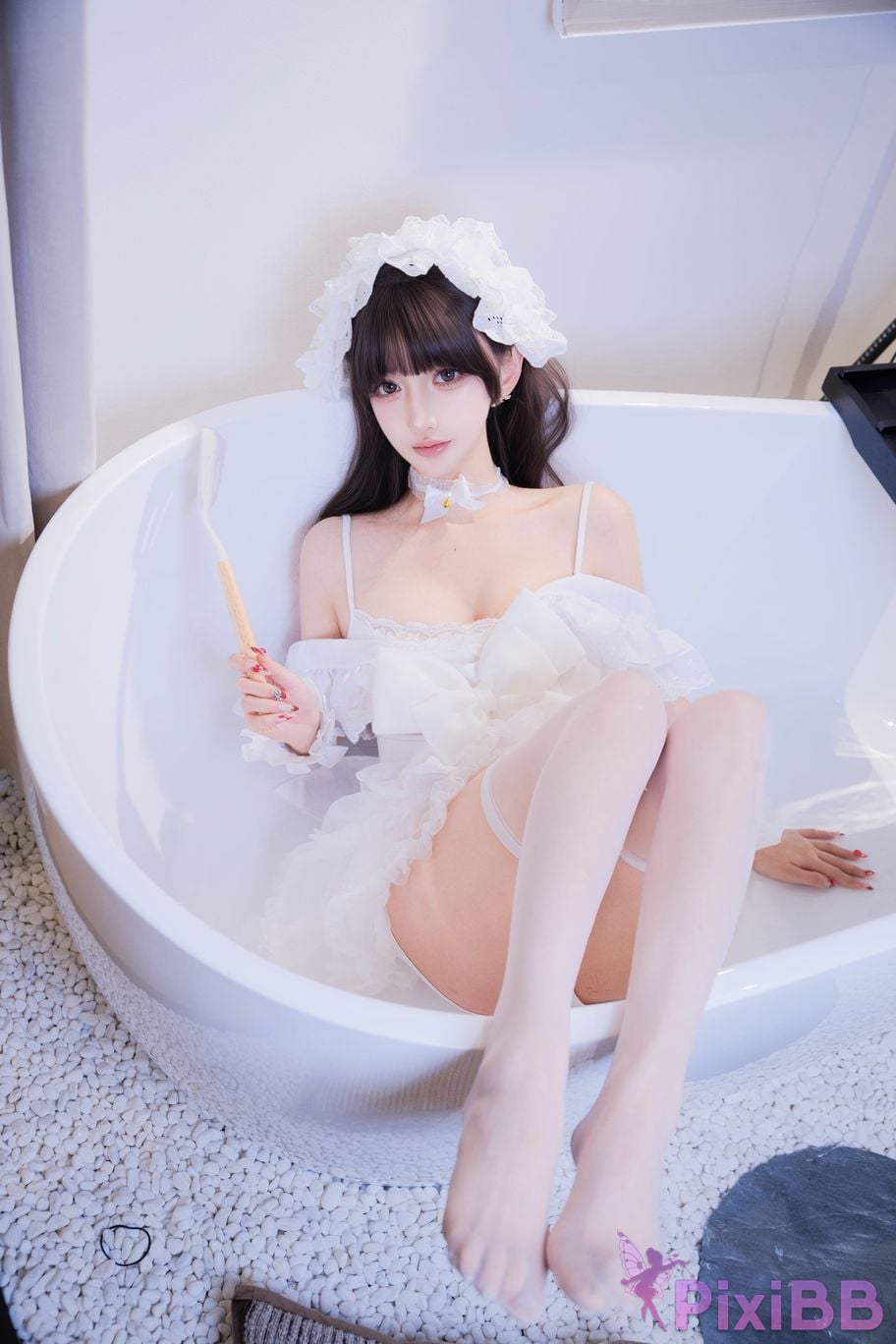 Cosplayer Expired rice noodles cook maid PixiBB.COM 020