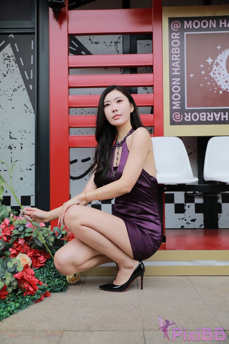 Featured Street Photography Works No.5438 Purple hip skirt PixiBB.COM 157