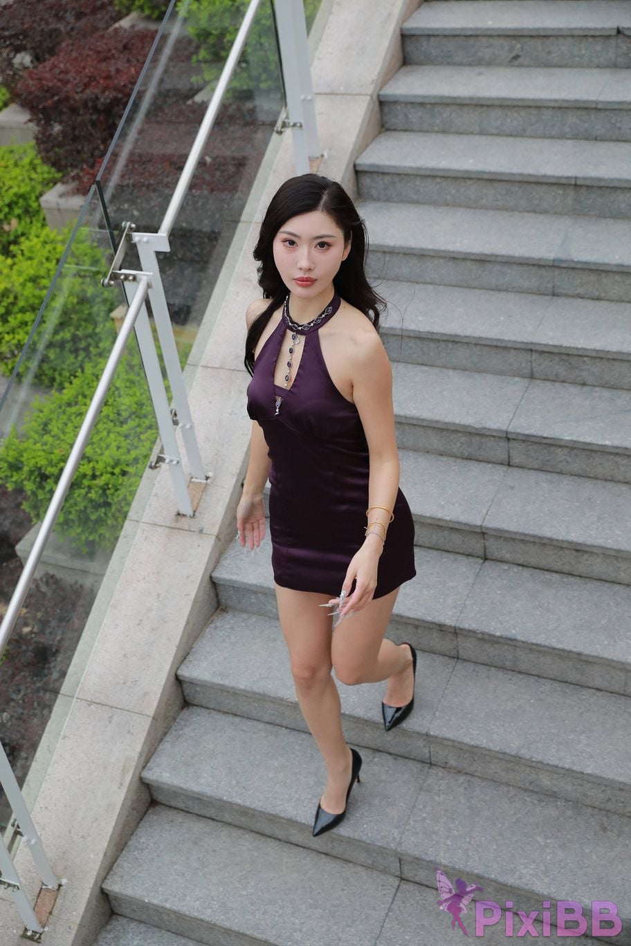 Featured Street Photography Works No.5438 Purple hip skirt PixiBB.COM 199