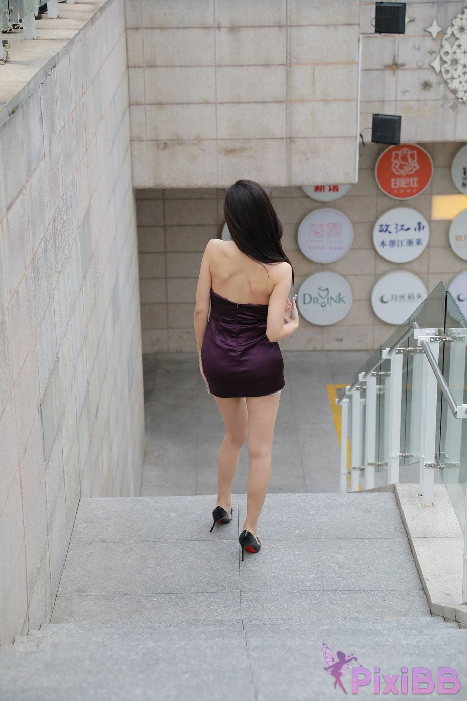 Featured Street Photography Works No.5438 Purple hip skirt PixiBB.COM 212