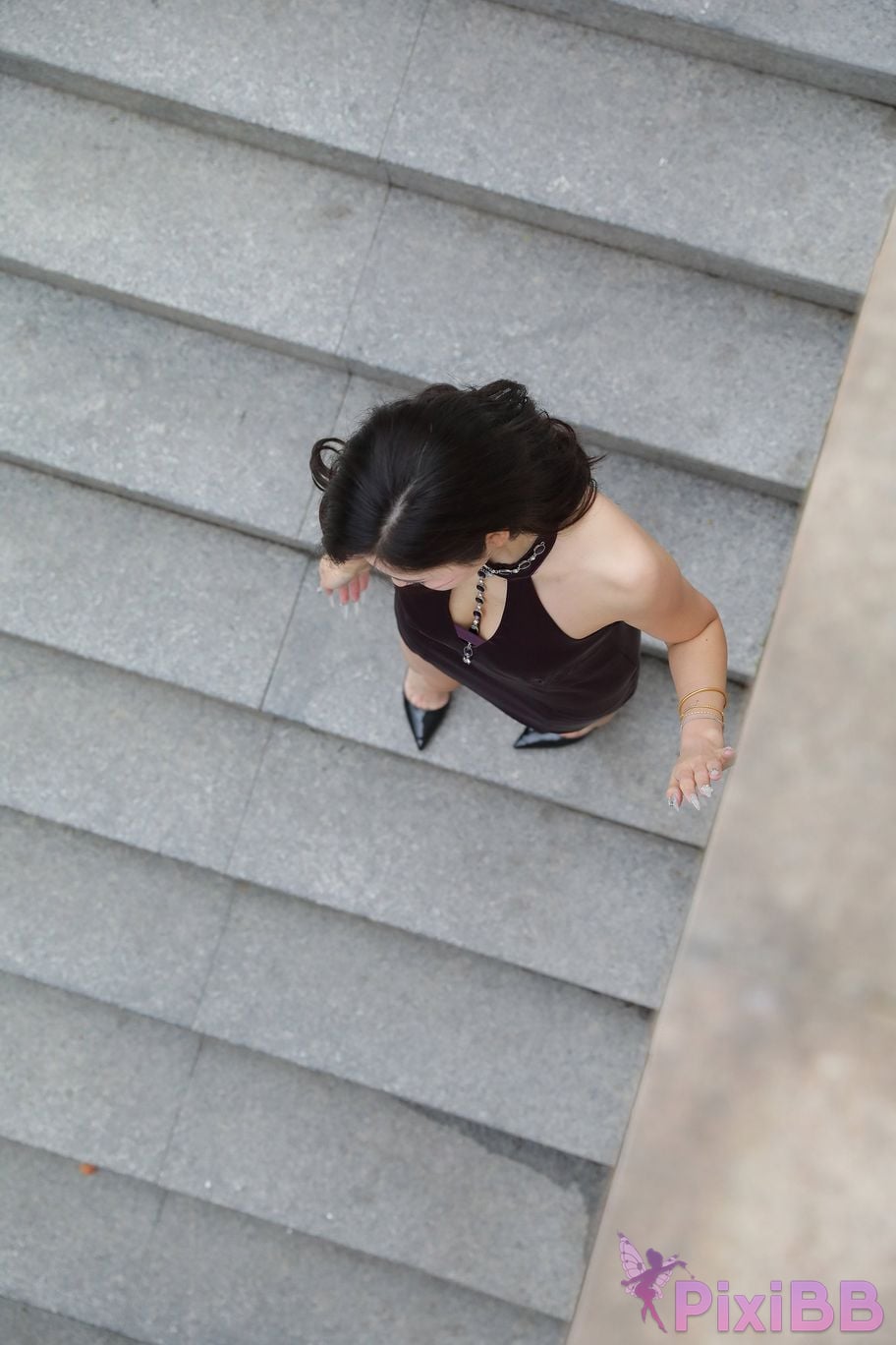 Featured Street Photography Works No.5438 Purple hip skirt PixiBB.COM 237