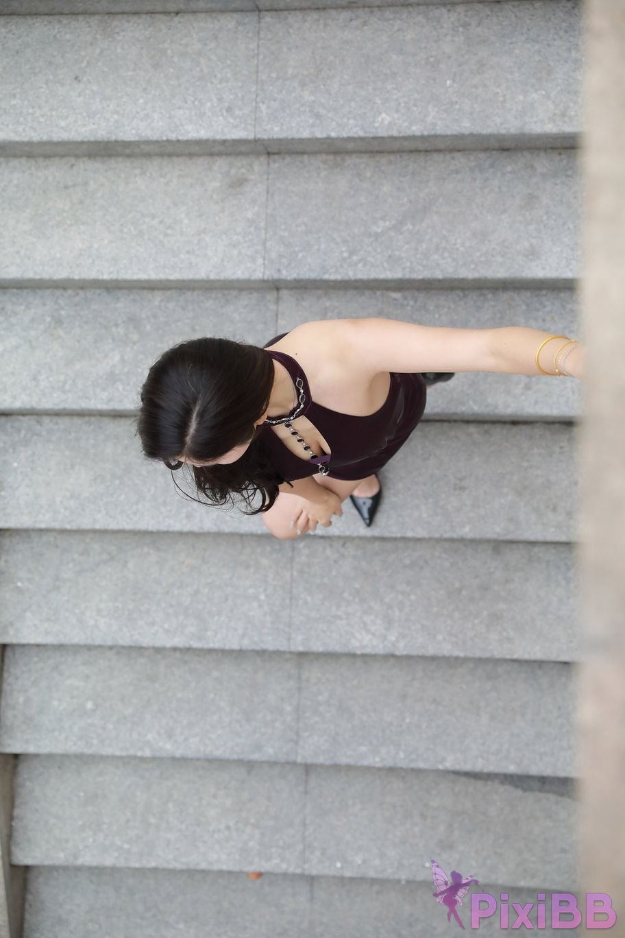 Featured Street Photography Works No.5438 Purple hip skirt PixiBB.COM 240