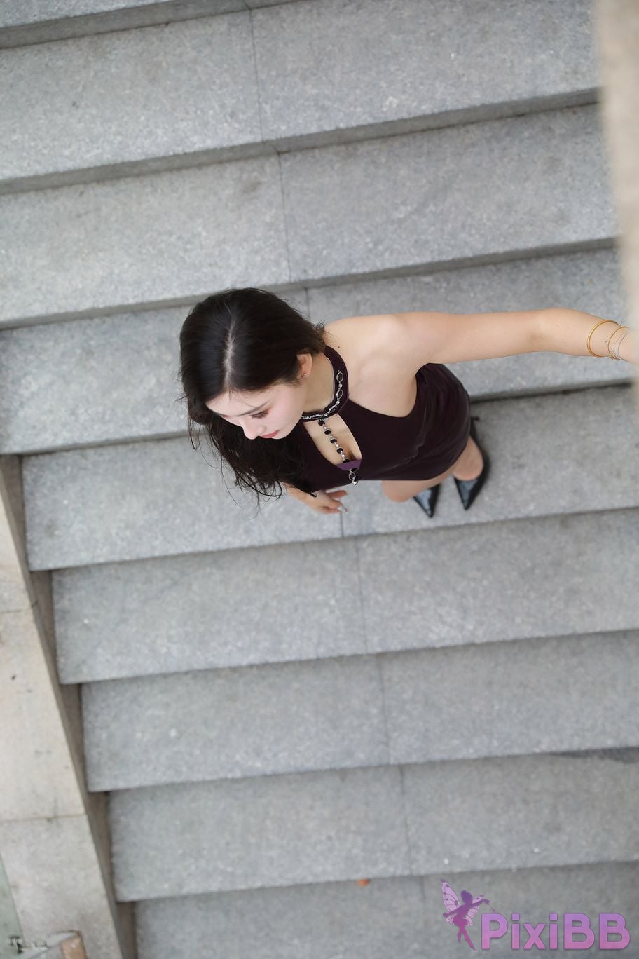 Featured Street Photography Works No.5438 Purple hip skirt PixiBB.COM 244