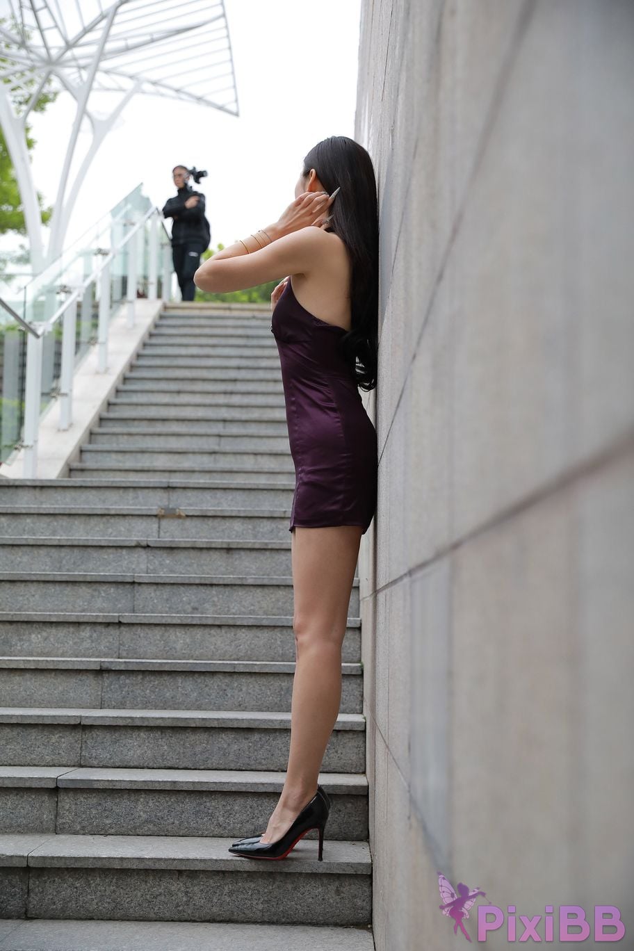 Featured Street Photography Works No.5438 Purple hip skirt PixiBB.COM 248