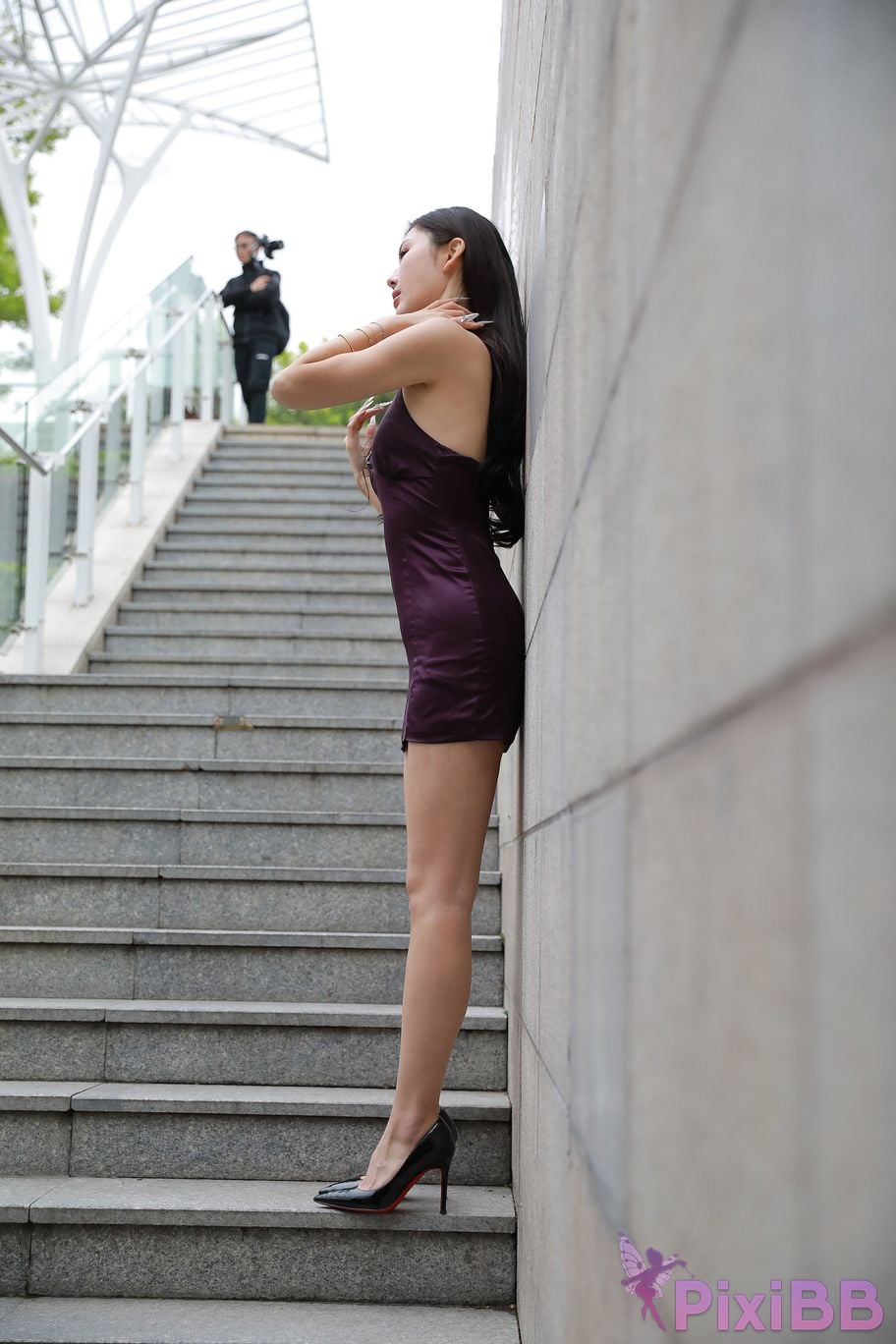 Featured Street Photography Works No.5438 Purple hip skirt PixiBB.COM 249