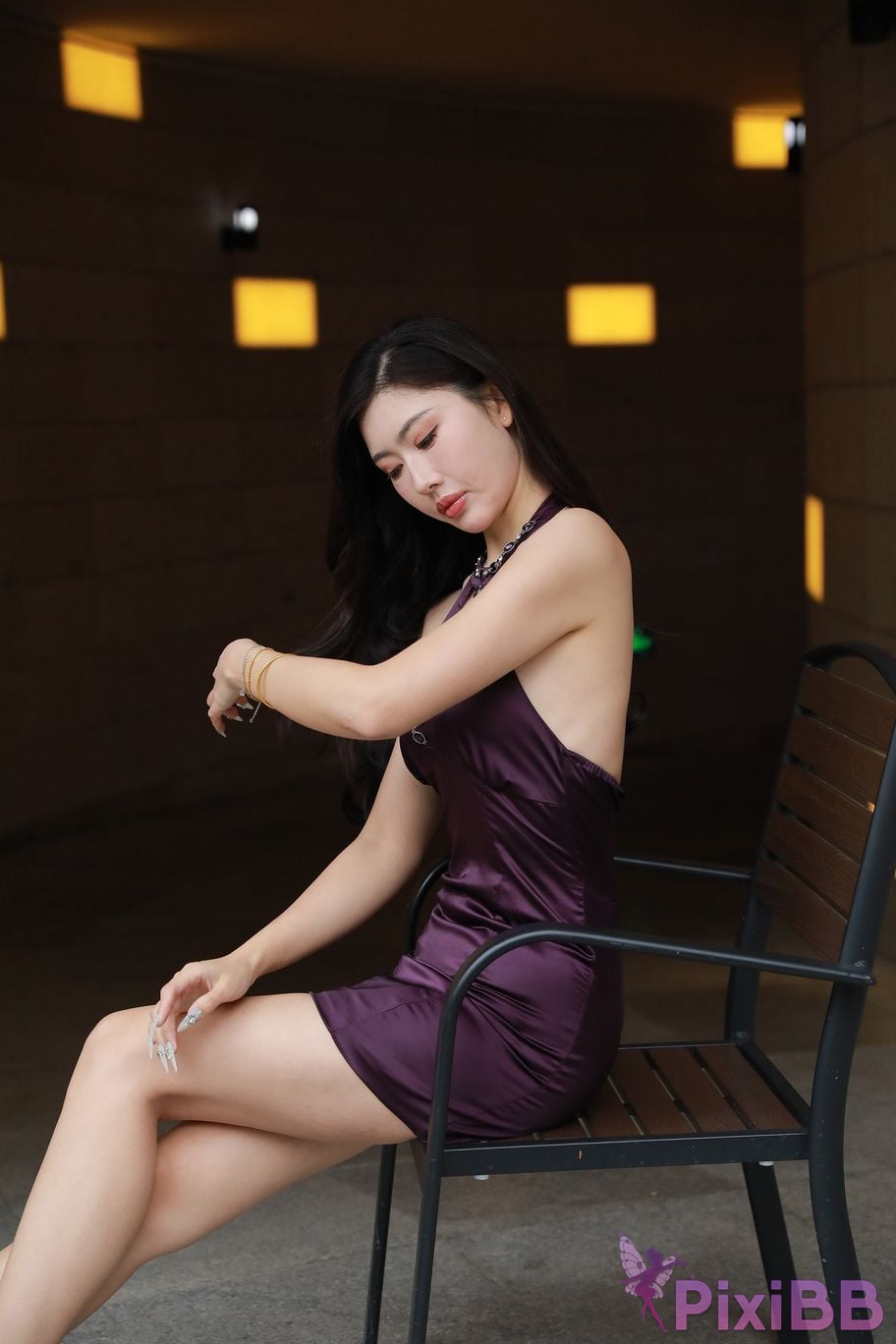 Featured Street Photography Works No.5438 Purple hip skirt PixiBB.COM 358