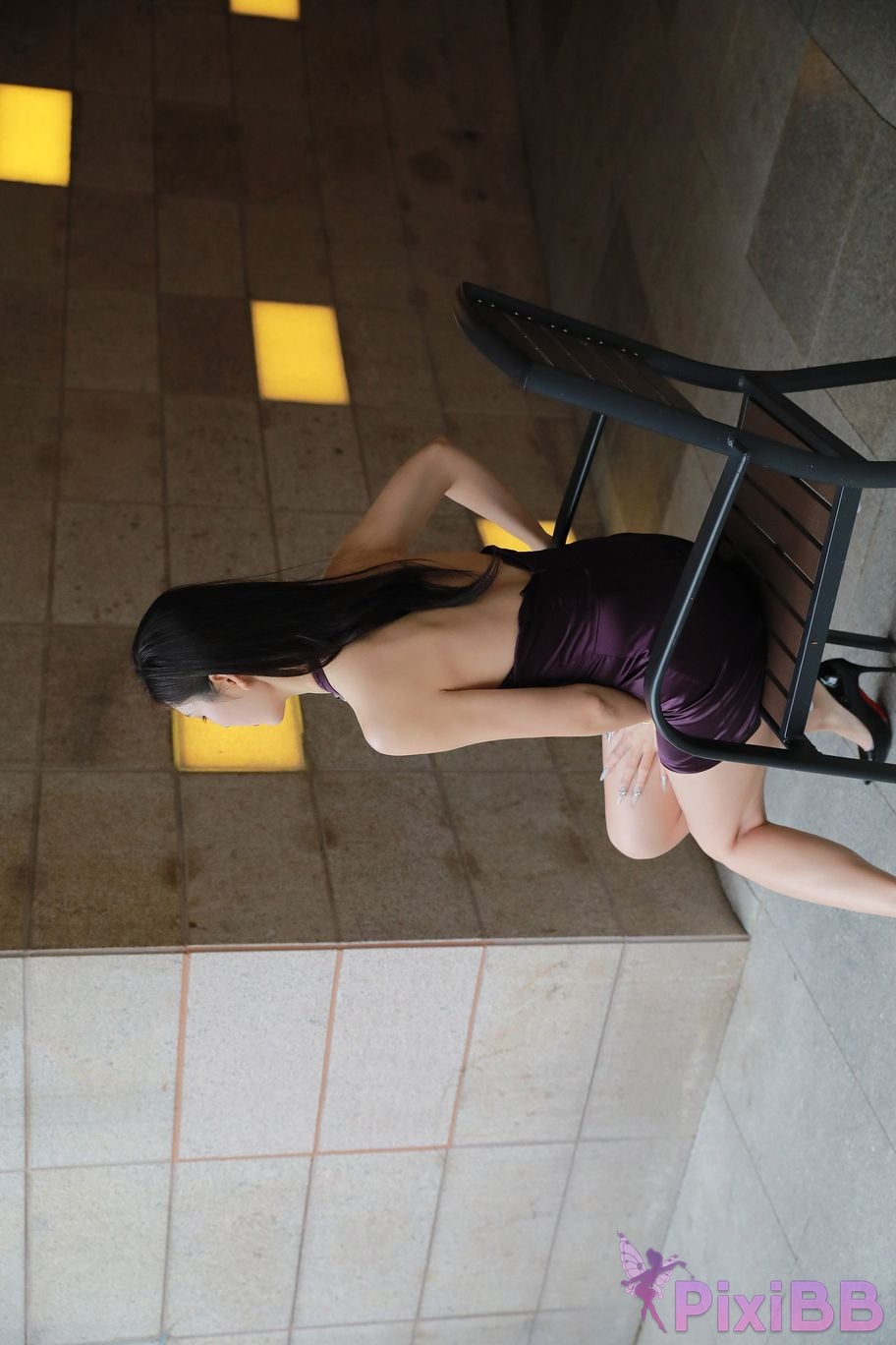 Featured Street Photography Works No.5438 Purple hip skirt PixiBB.COM 378