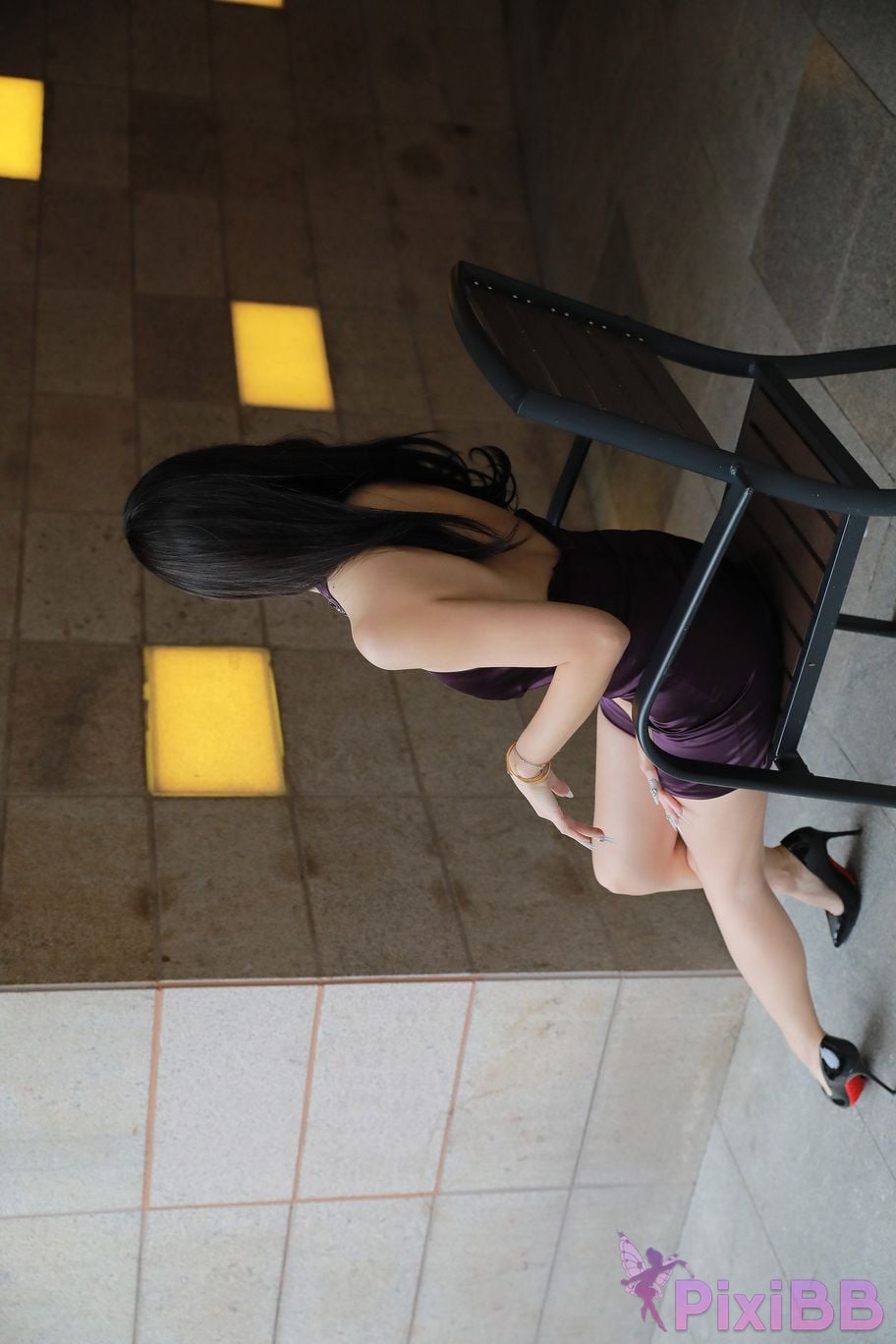 Featured Street Photography Works No.5438 Purple hip skirt PixiBB.COM 384