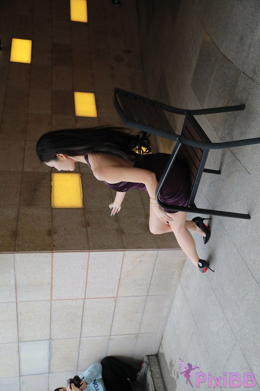 Featured Street Photography Works No.5438 Purple hip skirt PixiBB.COM 388