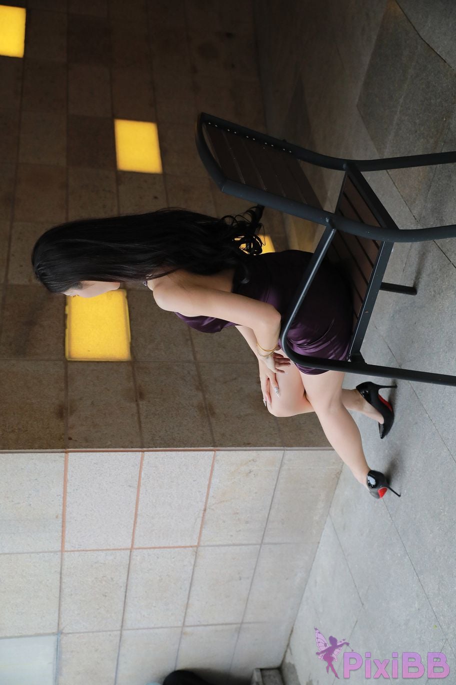 Featured Street Photography Works No.5438 Purple hip skirt PixiBB.COM 391