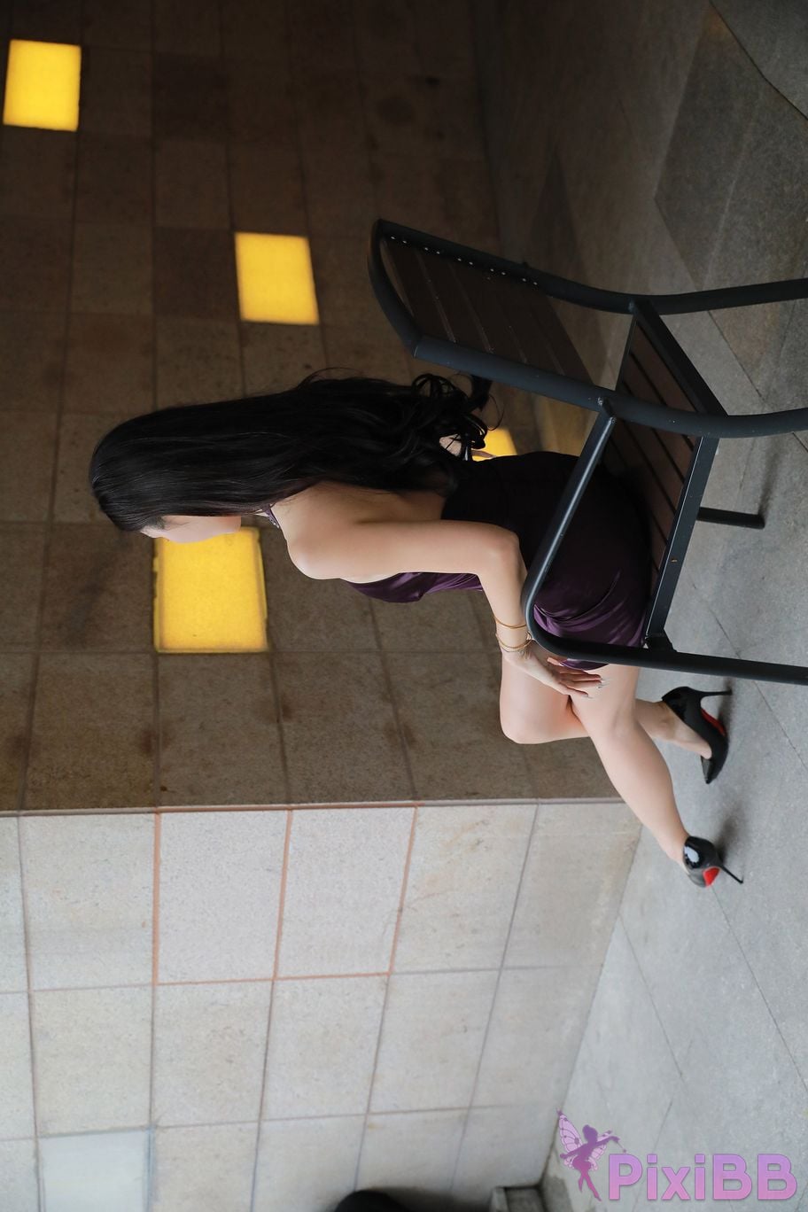 Featured Street Photography Works No.5438 Purple hip skirt PixiBB.COM 392