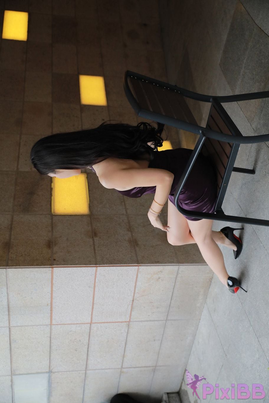 Featured Street Photography Works No.5438 Purple hip skirt PixiBB.COM 394