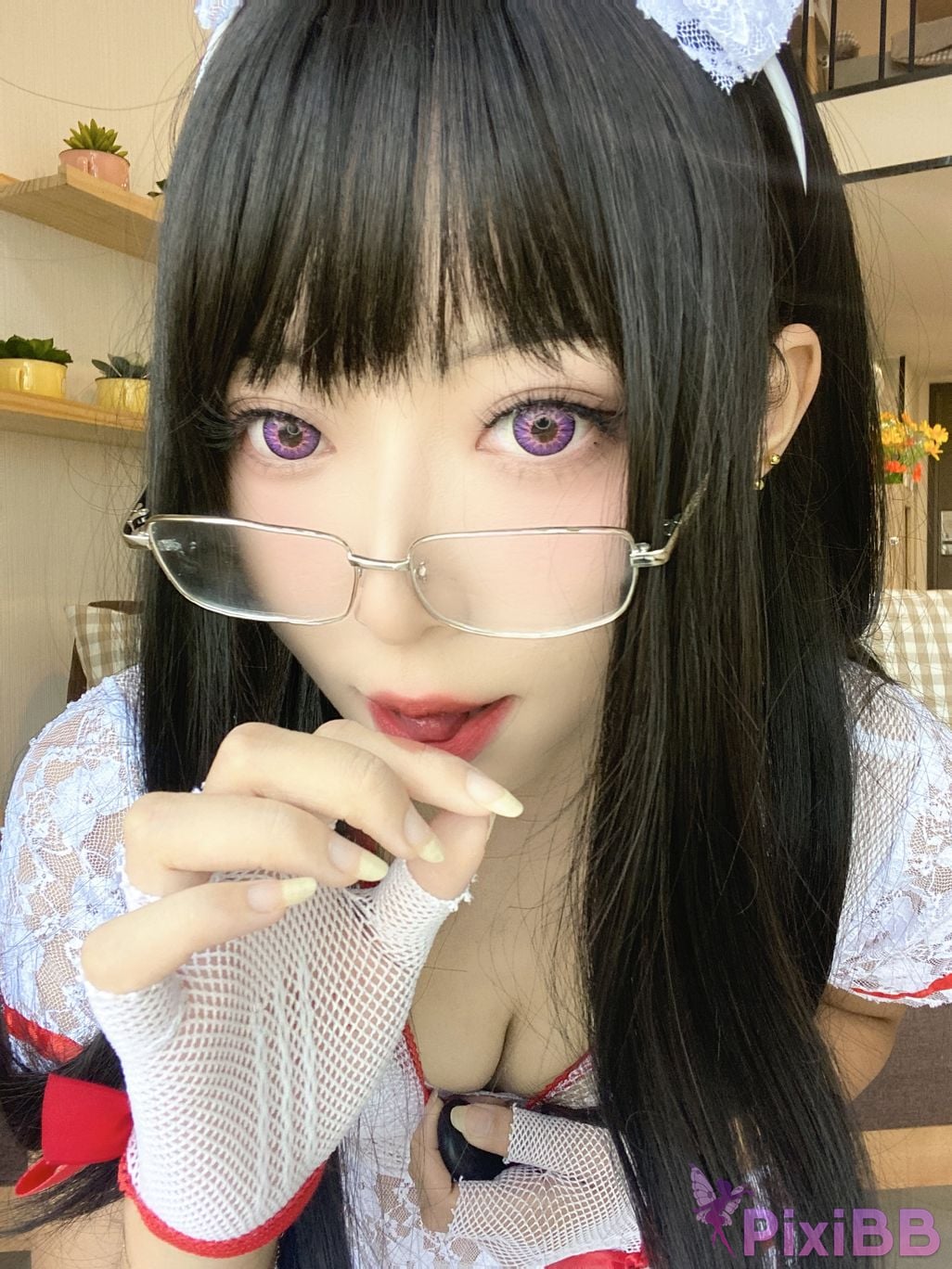 Cosplay Money Cold White Net Nurses Covers PixiBB.COM 013