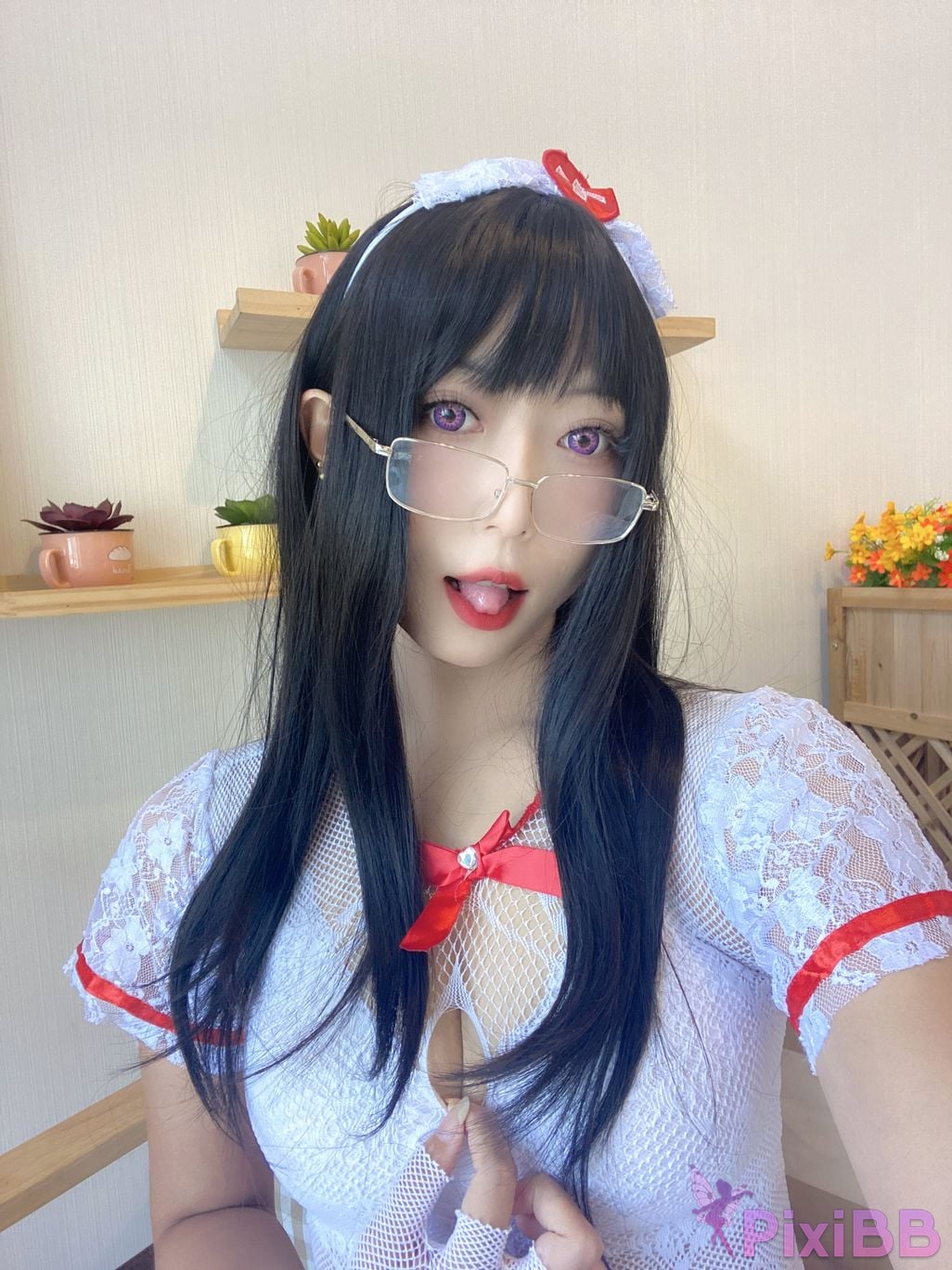 Cosplay Money Cold White Net Nurses Covers PixiBB.COM 018