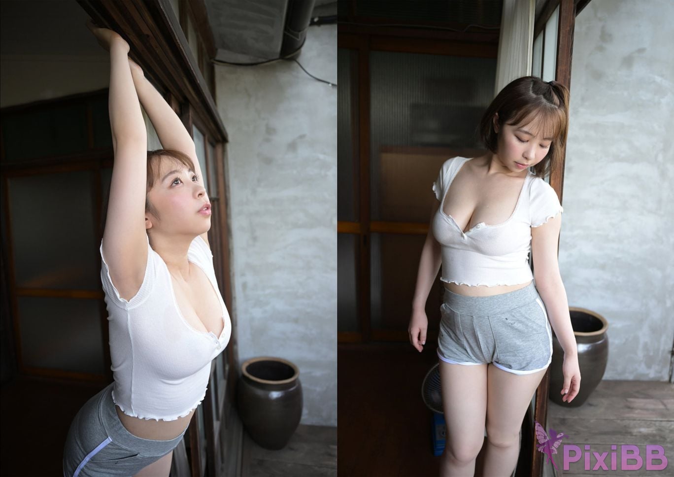 Japanese Idol Riho Shishido Weekly modern digital photo collection PN puffy nipple PixiBB.COM 006