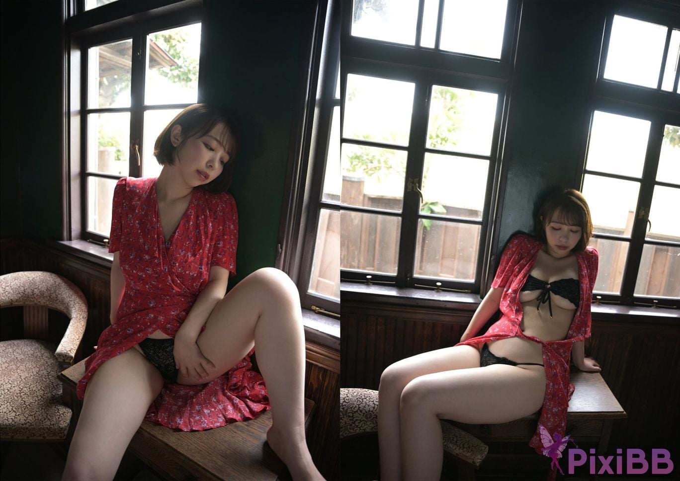 Japanese Idol Riho Shishido Weekly modern digital photo collection PN puffy nipple PixiBB.COM 031