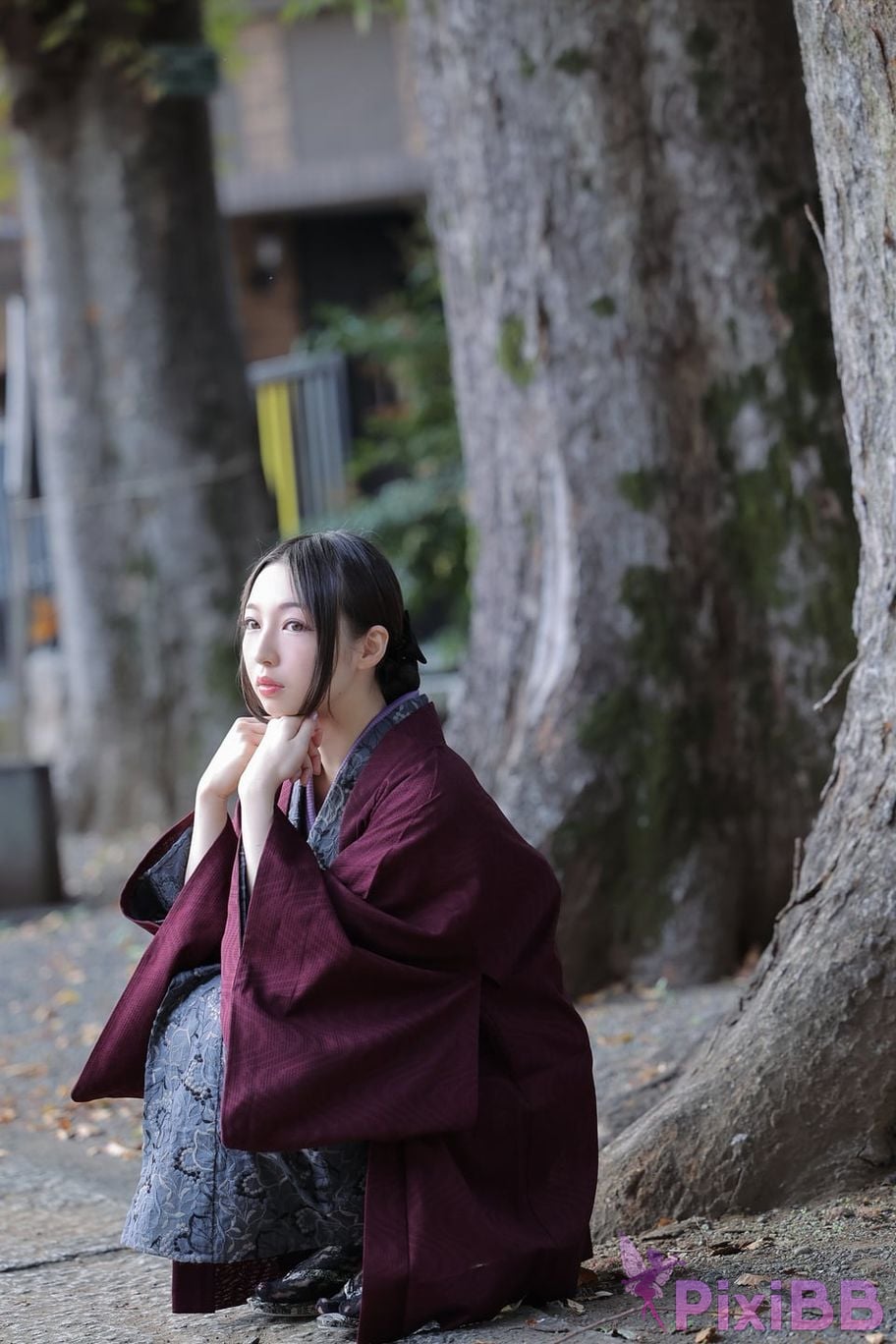 Japanese Idol Moka Hukuda Fukuda circle of The beautiful proprietress a small restaurant showed it only to me regular customer. face the night... PixiBB.COM 014