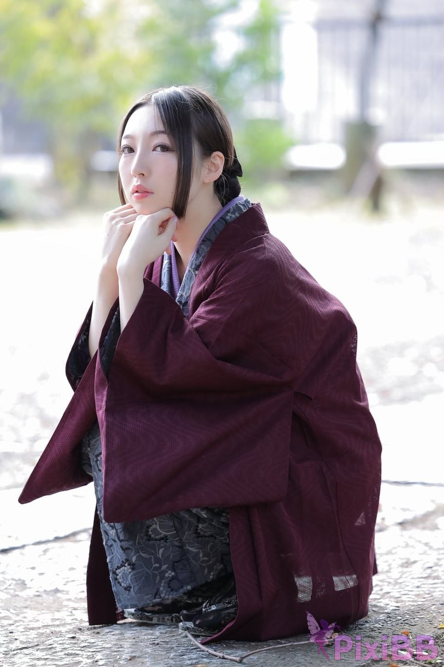 Japanese Idol Moka Hukuda Fukuda circle of The beautiful proprietress a small restaurant showed it only to me regular customer. face the night... PixiBB.COM 025
