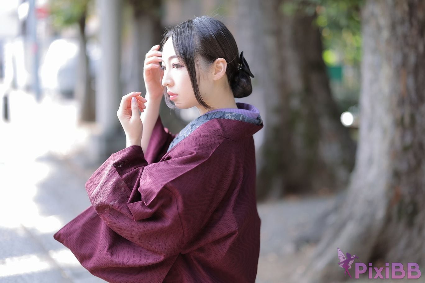 Japanese Idol Moka Hukuda Fukuda circle of The beautiful proprietress a small restaurant showed it only to me regular customer. face the night... PixiBB.COM 063