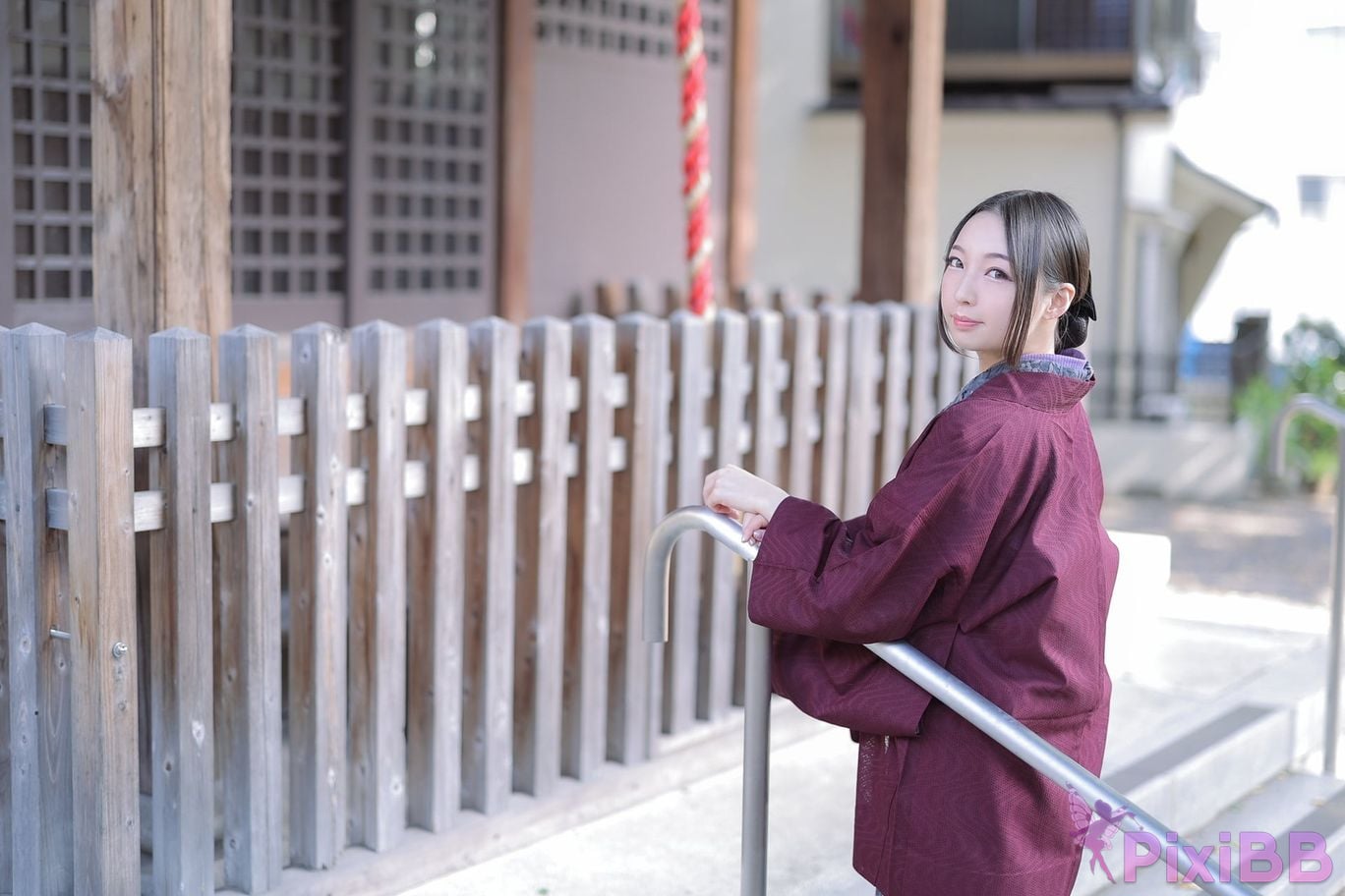Japanese Idol Moka Hukuda Fukuda circle of The beautiful proprietress a small restaurant showed it only to me regular customer. face the night... PixiBB.COM 096